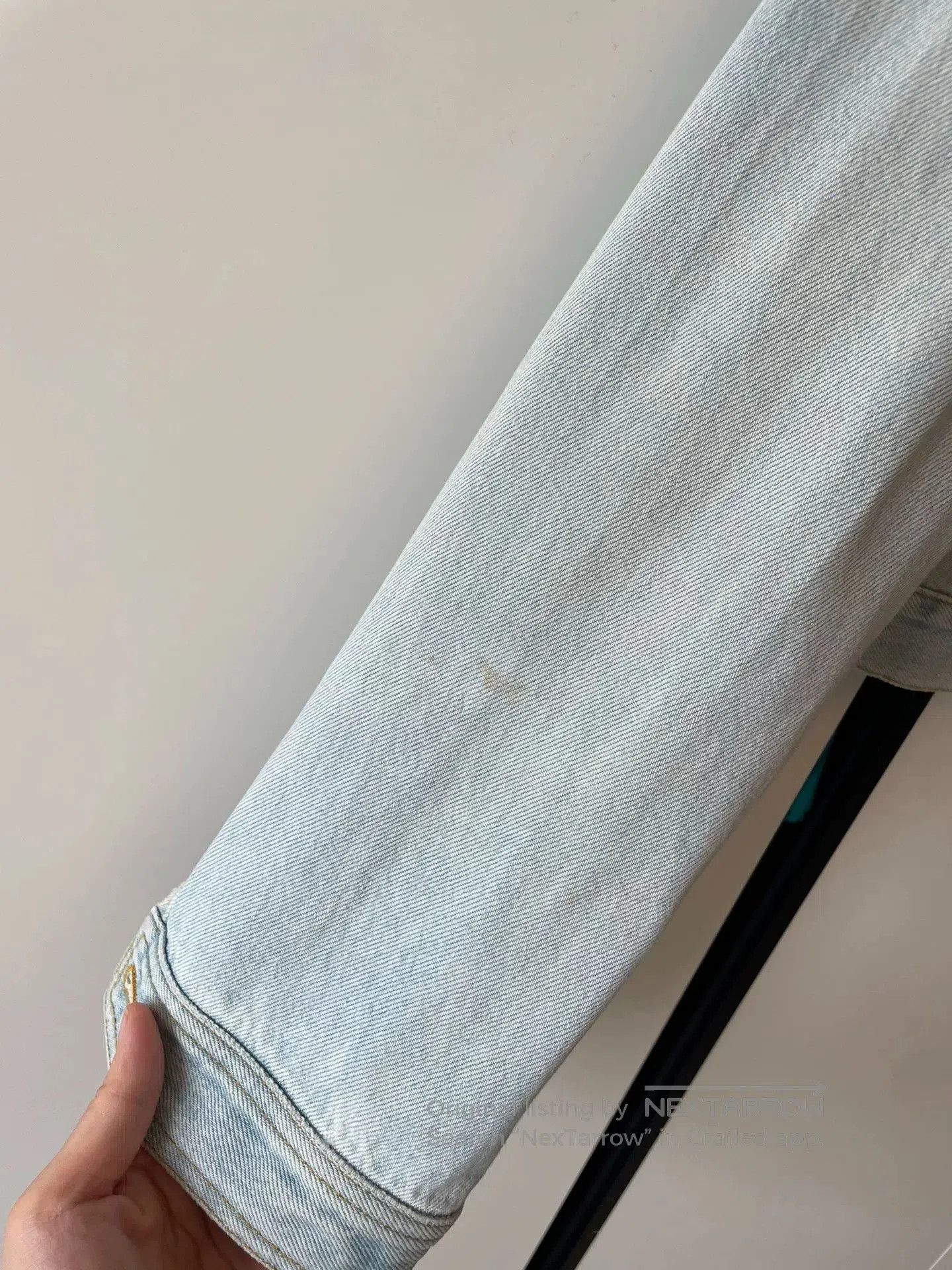 Gucci Gucci Distressed Blue Denim Jacket. Size S / US 4 / IT 40 - 6 Thumbnail