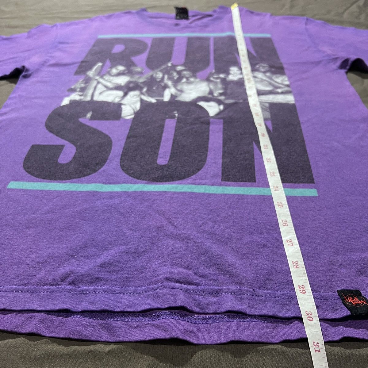 Rap Tees Vintage Y2K RUN SON SOUL FUNK R&B HIPHOP Tee Faded Size US L / EU 52-54 / 3 - 11 Thumbnail