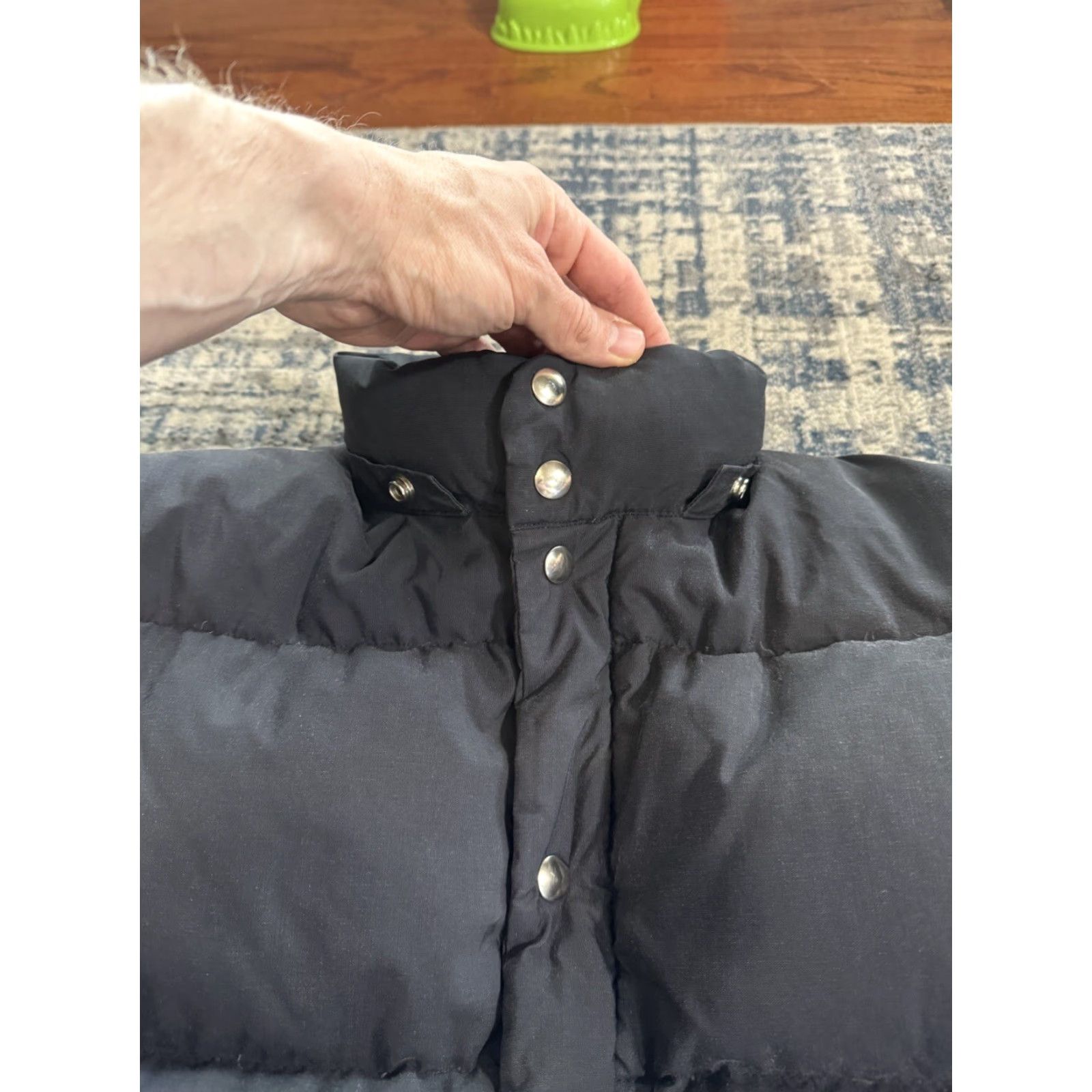 R13 VINTAGE R13 Coat Men Puffer Jacket Black Down Insulated Regular Fit Size US M / EU 48-50 / 2 - 2 Thumbnail