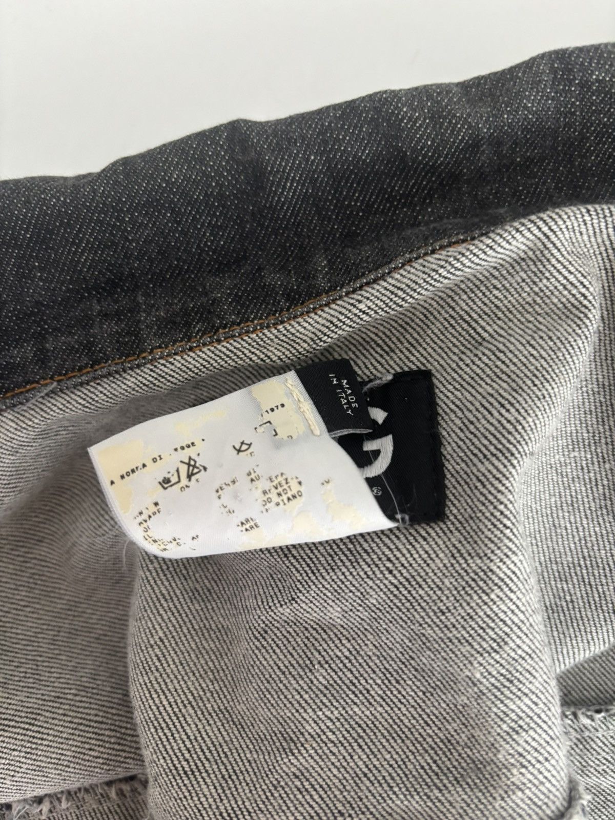 Dolce & Gabbana Dolce & Gabbana denim jacket D&G Italy vintage avantgarde Size L / US 10 / IT 46 - 9 Thumbnail