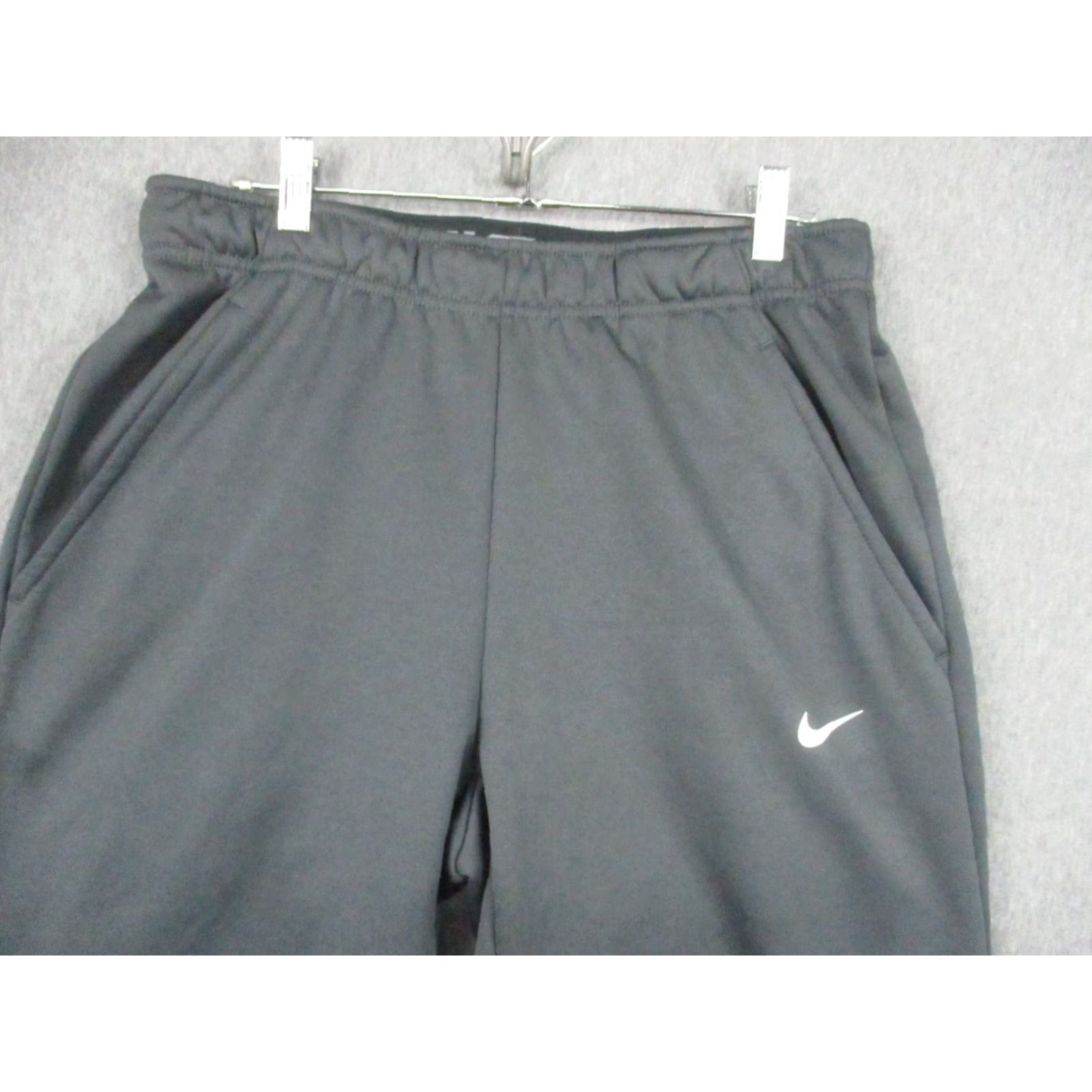 Nike Nike Dri-FIT Pants Mens Small Black Fleece Lined Athletic Joggers CN9483-080 Size US 29 - 2 Thumbnail