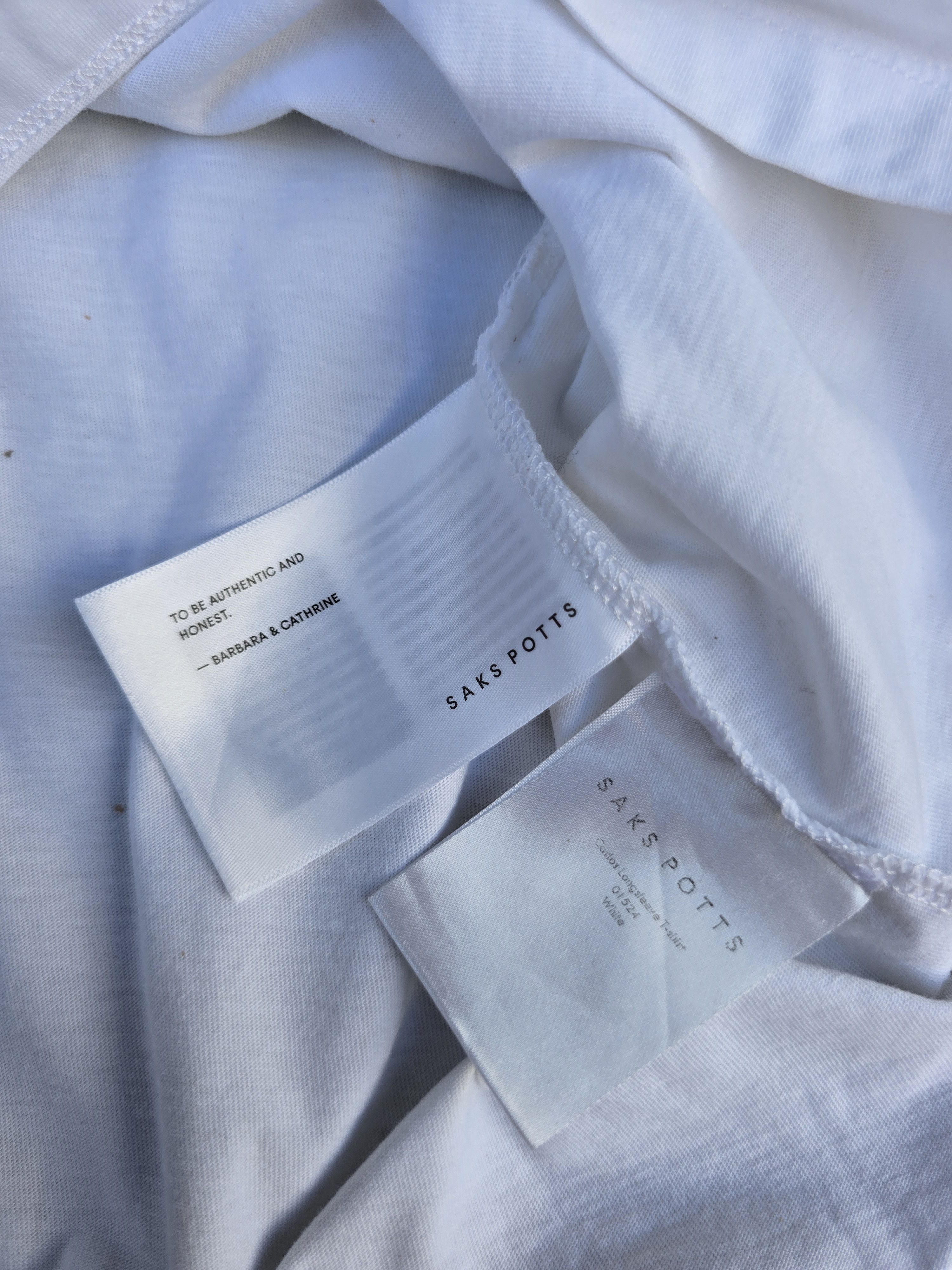 Saks Potts Carlos 2023 Family Boxy Tee in White, Women's — image 4 of 6