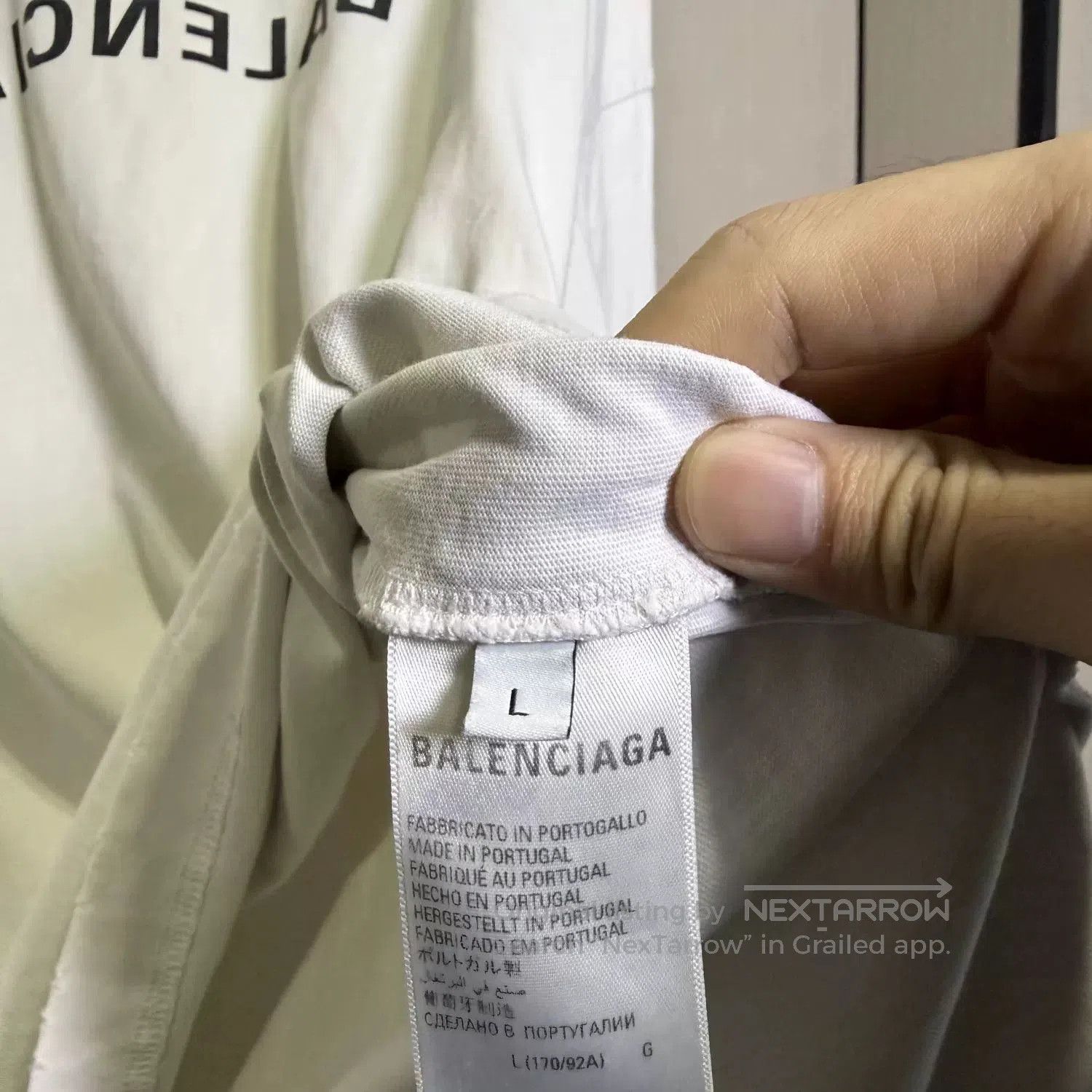 Balenciaga balenciaga oversized short sleeve t. Size US L / EU 52-54 / 3 - 5 Thumbnail