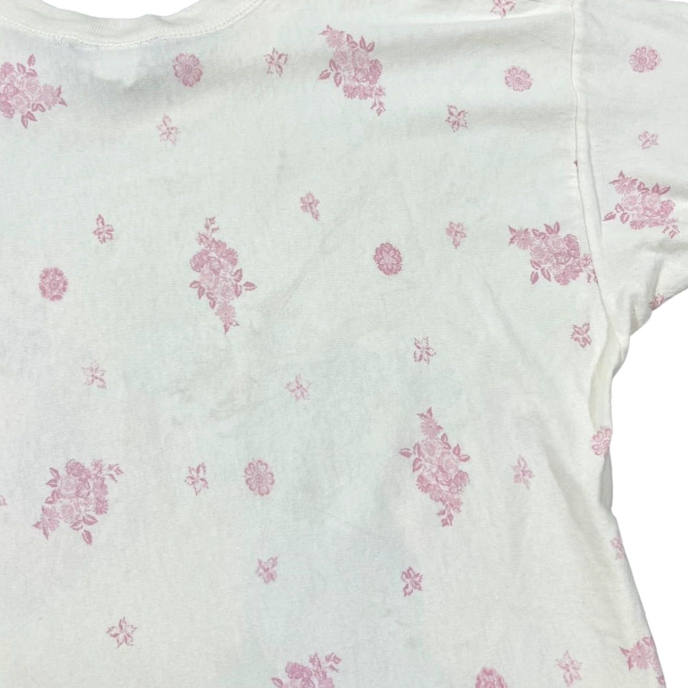 Vintage VINTAGE BEST AMERICAN CLOTHING CO. T-Shirt Floral All-Over Print 90s White Women L Shirt Mens Womens Girls Size L / US 10 / IT 46 - 7 Thumbnail