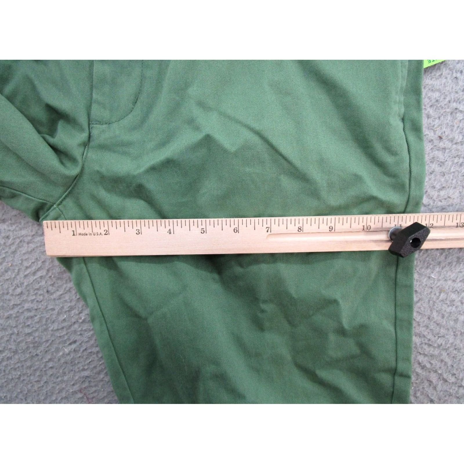 Vintage Houston White Mens Chino Pants Wide-Leg Green 31x30 NEW Size US 31 - 7 Thumbnail