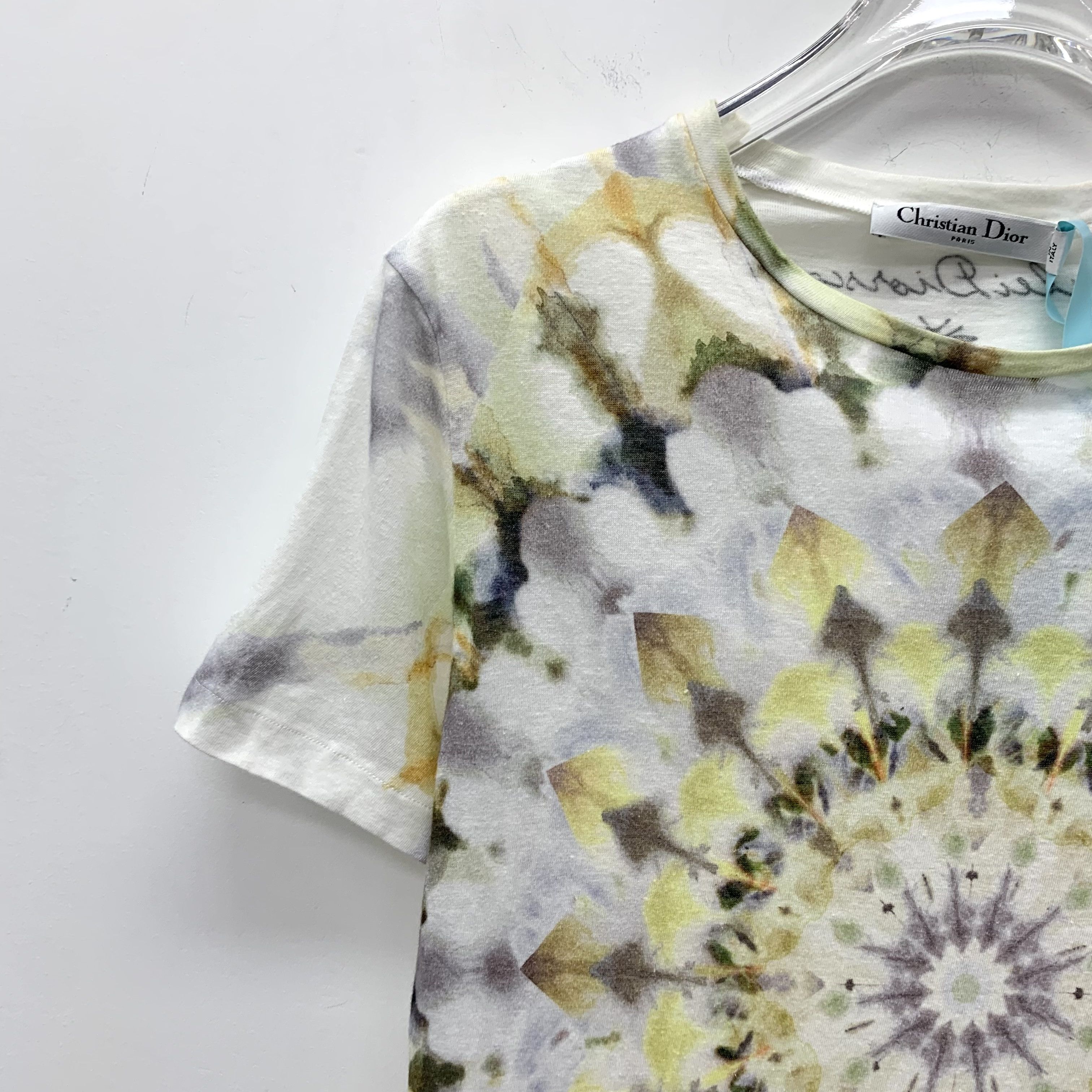 Dior Dior Kaleidoscope Cotton T-Shirt M Size US M / EU 48-50 / 2 - 8 Thumbnail