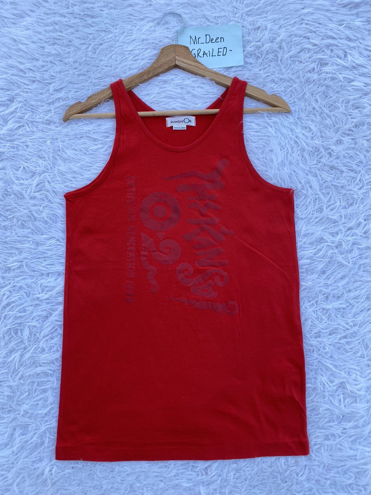 Kansai Yamamoto Rare Vintage Kansai Yamamoto Sleeveless Top Size US S / EU 44-46 / 1 - 1 Thumbnail