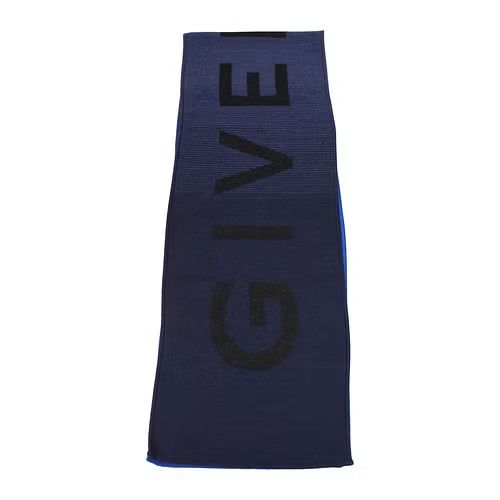 image of Givenchy Ob1O1E0324 Size-Os Scarves In Blue, Men's