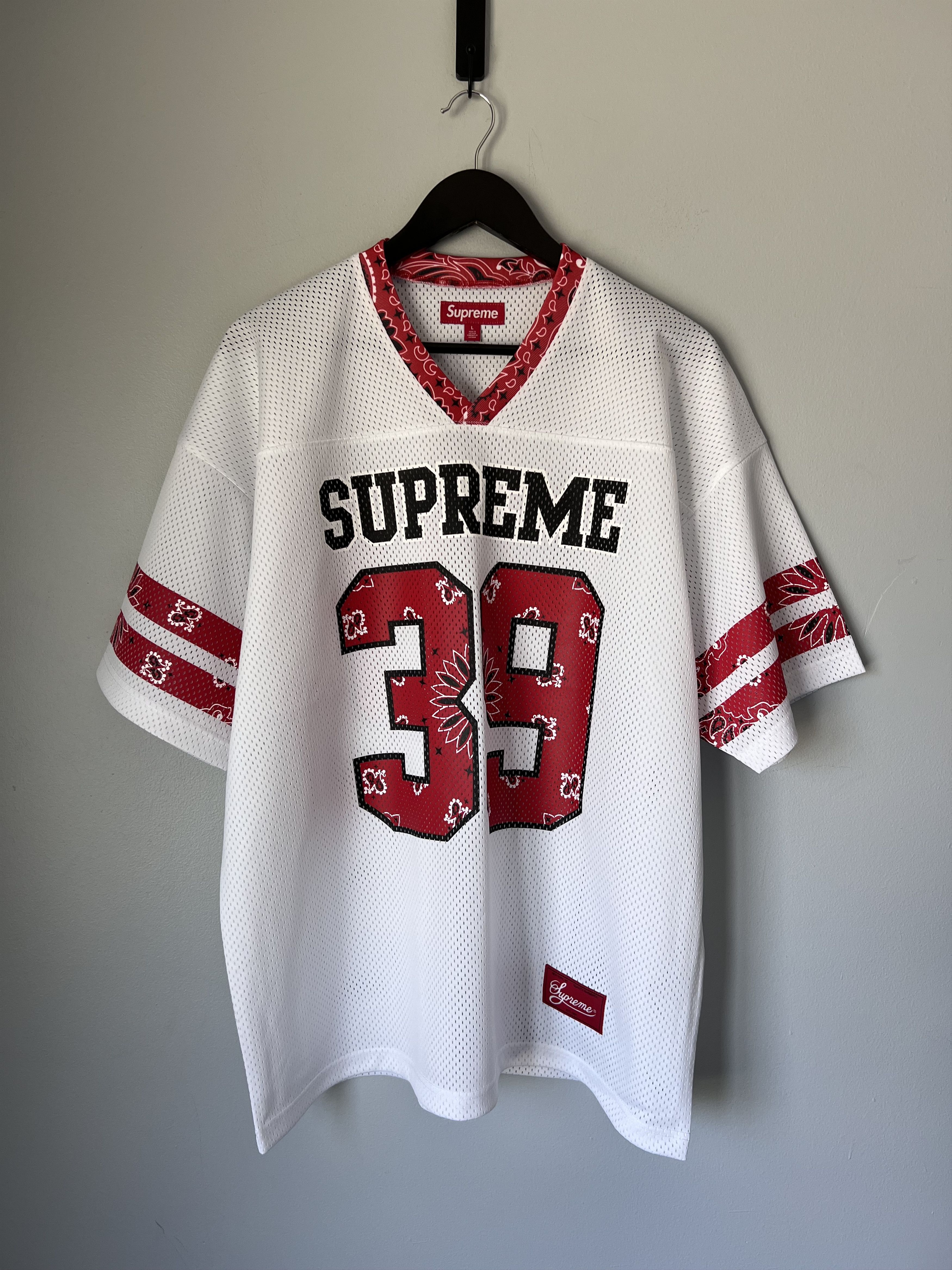 Martine Rose × Supreme SUPREME MARTINE ROSE FOOTBALL JERSEY
