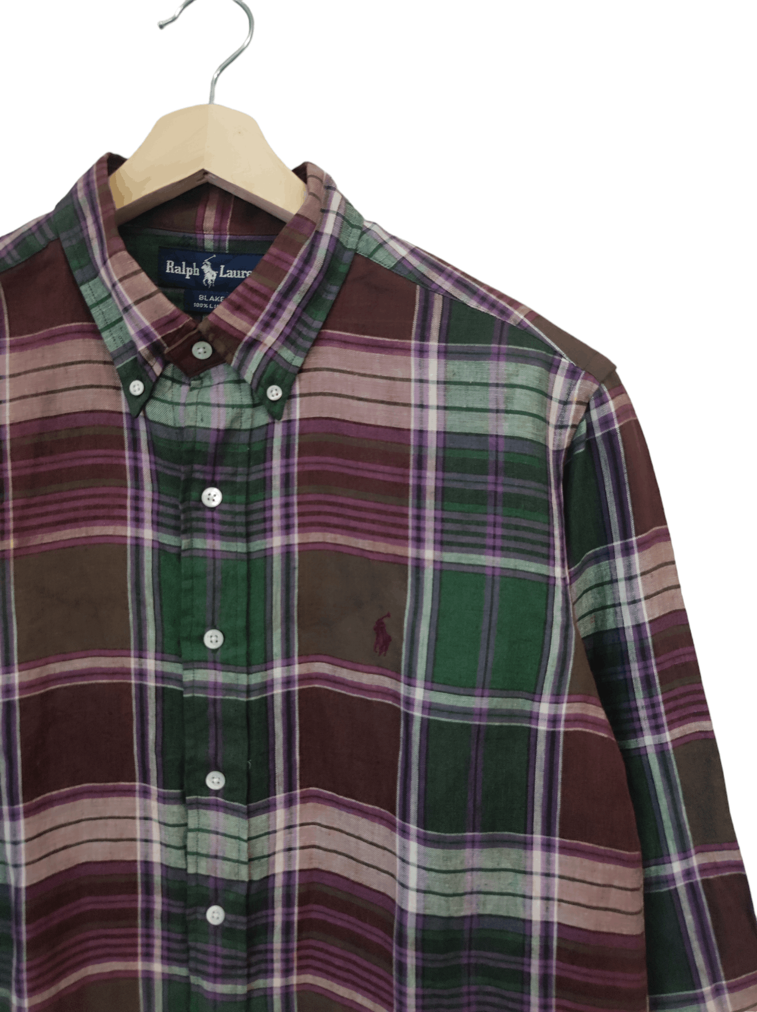 Polo Ralph Lauren × Vintage Vintage 90s Polo Ralph Lauren Line easy shirt PRL Size US L / EU 52-54 / 3 - 3 Thumbnail