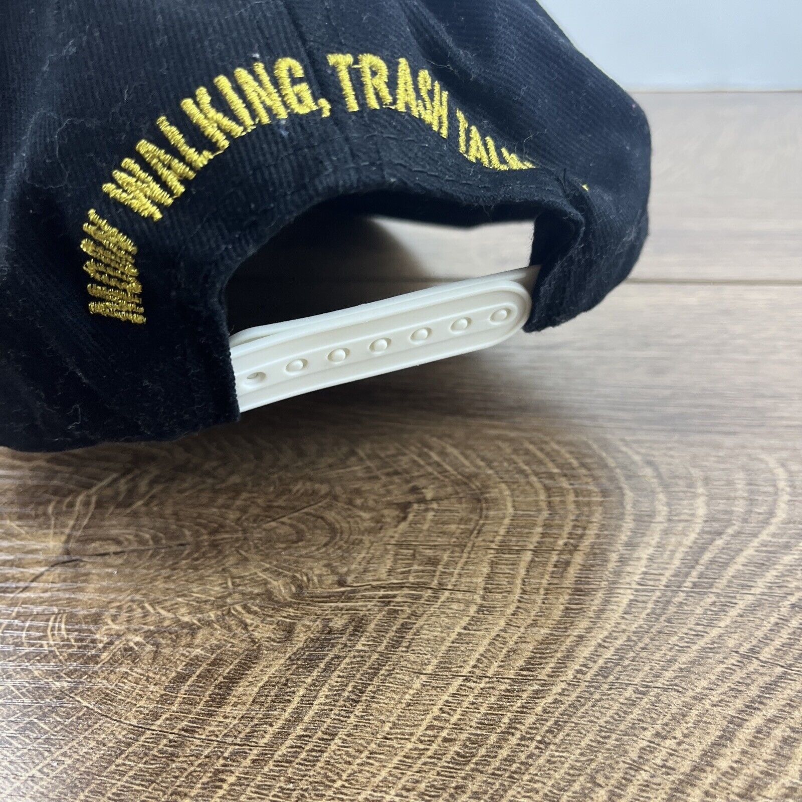 Other Moon Walking Hat Trash Talking Black Hat Adjustable Adult Si Size ONE SIZE - 10 Thumbnail