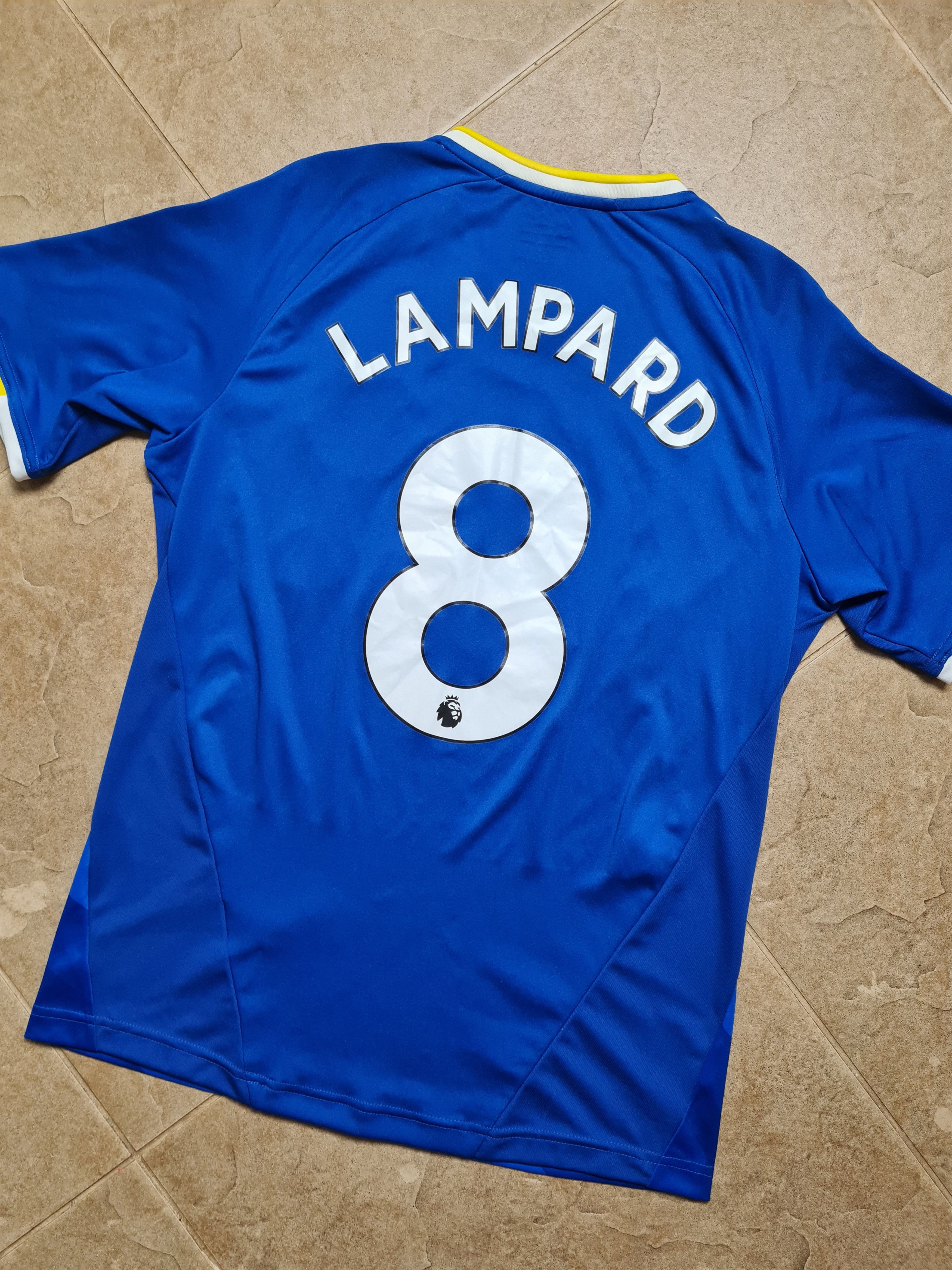 Hummel EVERTON FC HOME SHIRT 8 LAMPARD 2021-2022 HUMMEL Size US M / EU 48-50 / 2 - 10 Thumbnail