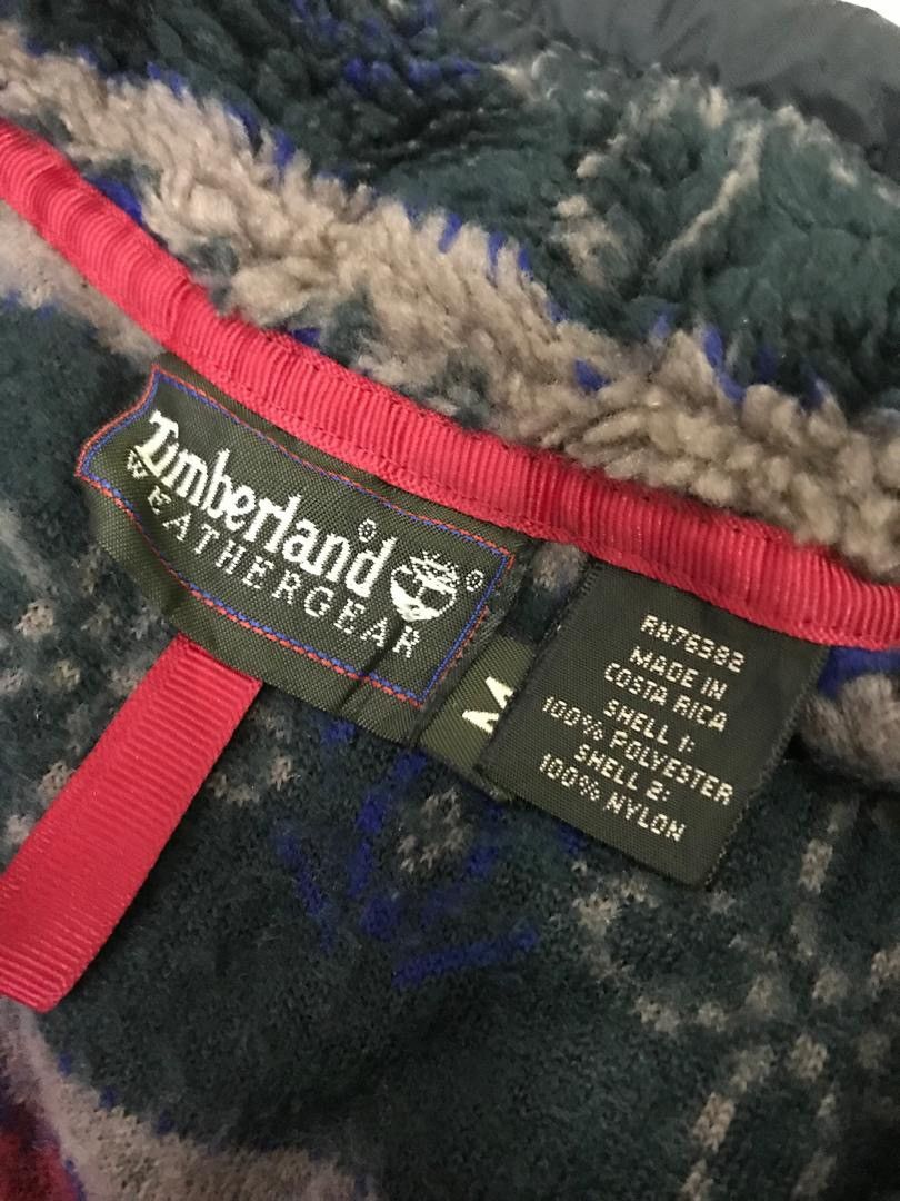 Timberland 💥Timberland Weathegear Fleece Zipper Jacket Size US XL / EU 56 / 4 - 9 Thumbnail