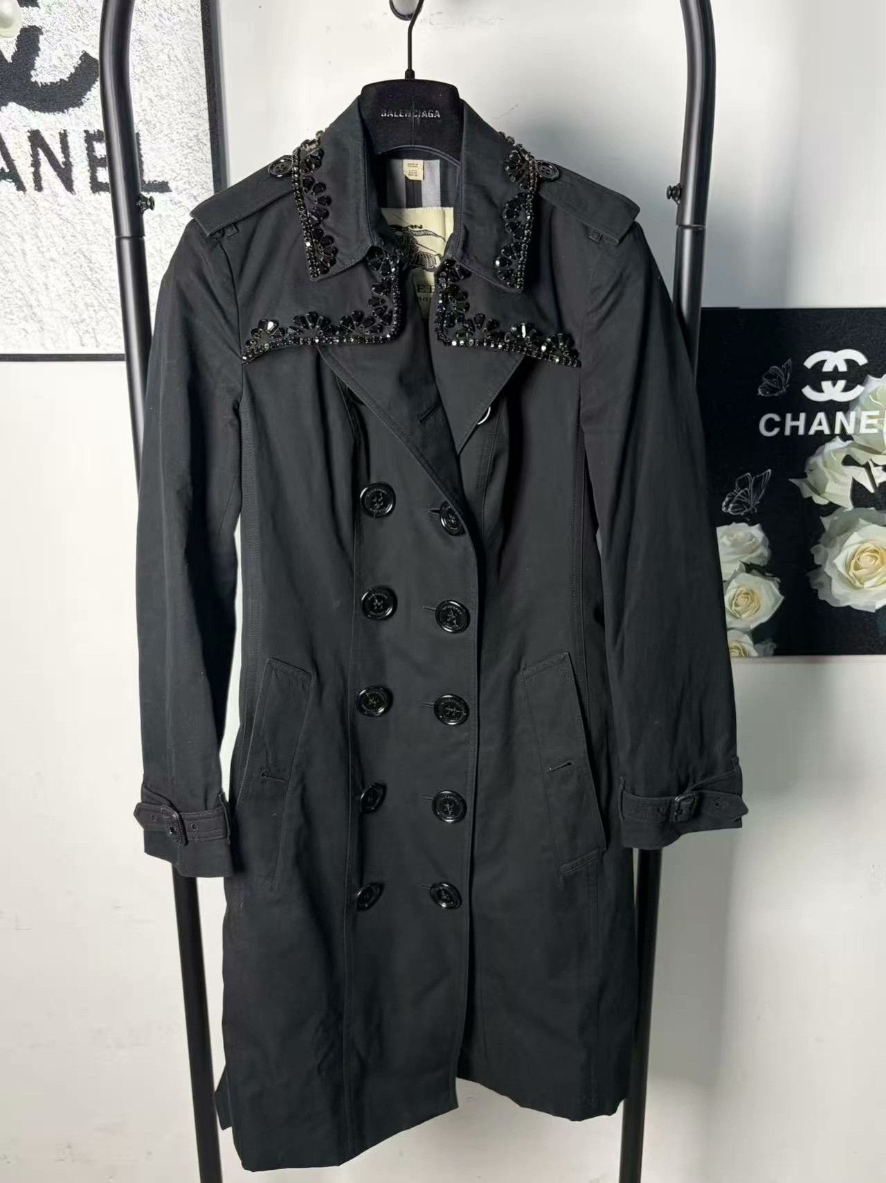 Burberry Burberry White Coat S Women Size S / US 4 / IT 40 - 1 Thumbnail