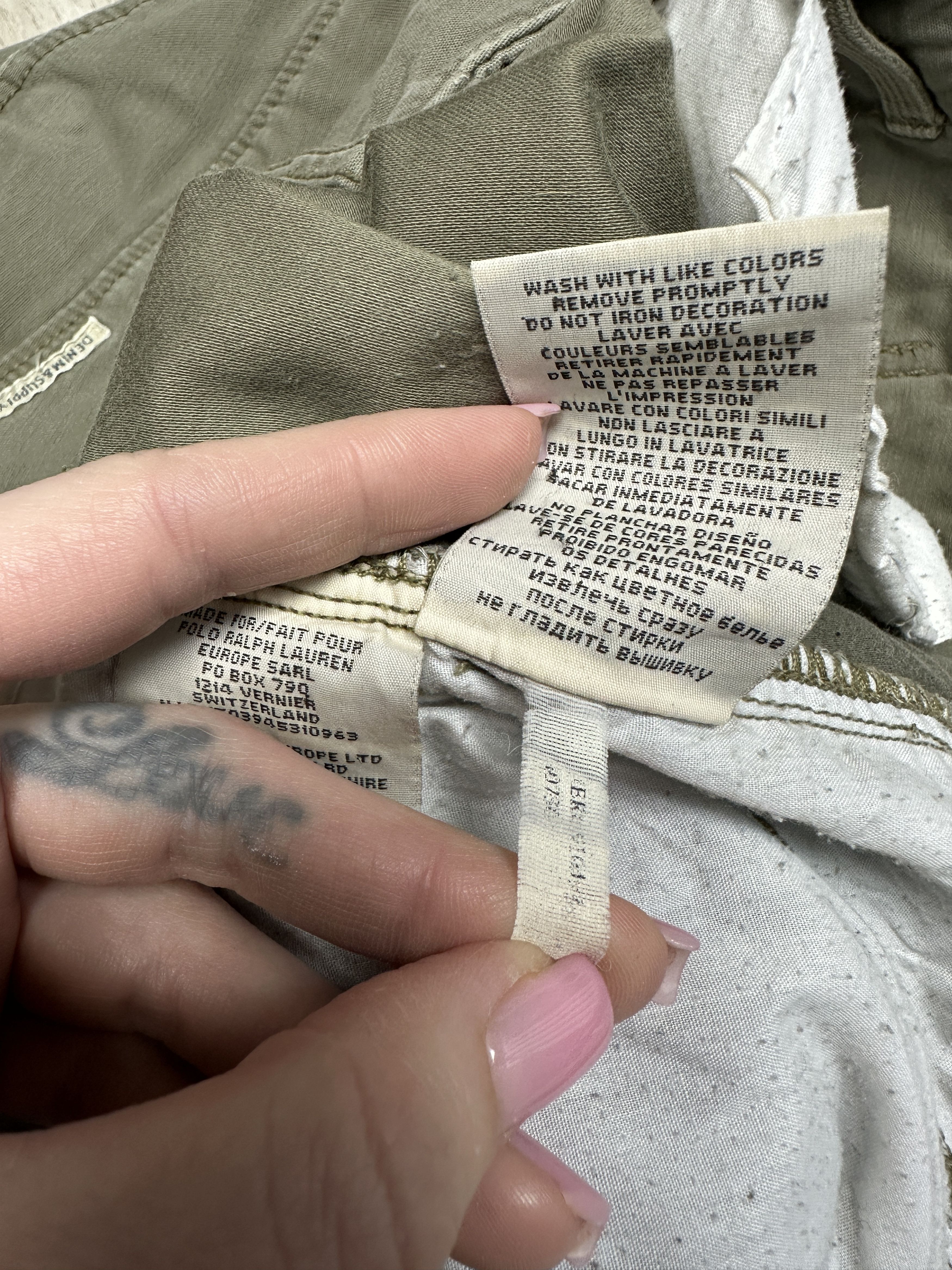Denim & Supply Ralph Lauren Denim & Supply Polo Ralph Lauren Cargo Pants Jogger Size 31" - 6 Thumbnail