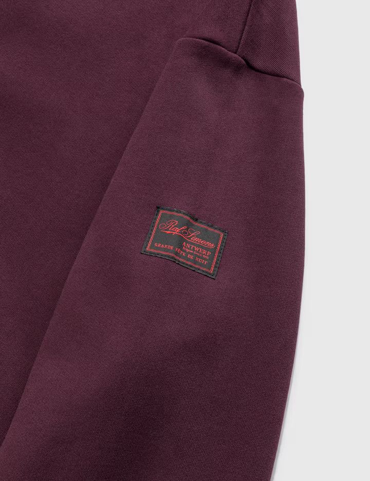 Raf Simons o1y0325 Logo Crewneck Hoodie in Purple Size US XS / EU 42 / 0 - 5 Thumbnail