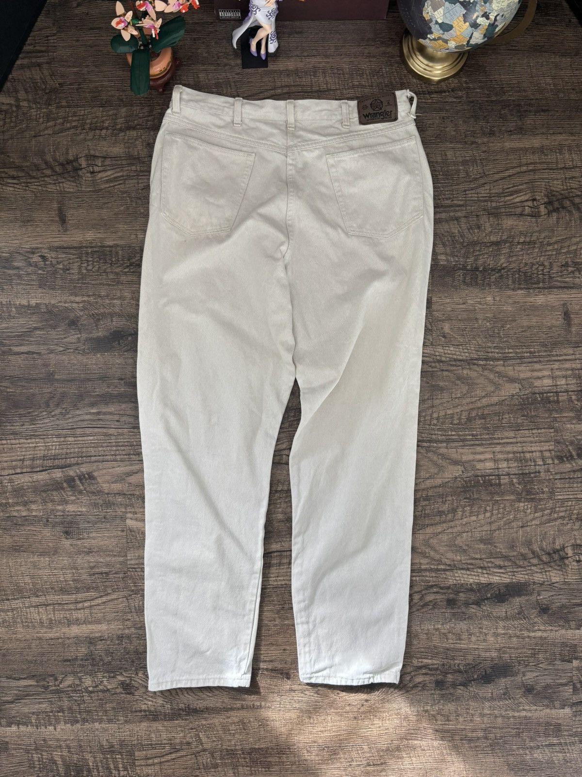 Wrangler 80s Wrangler White 38x32 Vintage Denim Jeans Size US 38 / EU 54 - 6 Thumbnail