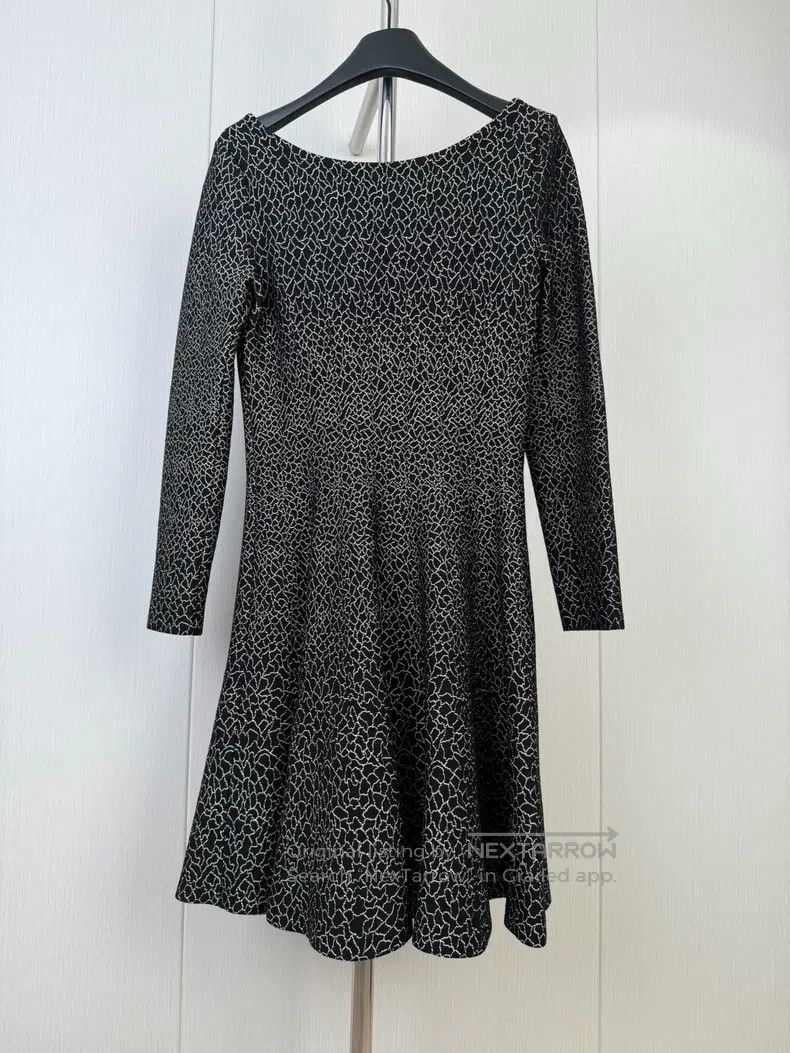 Alaia Alaia Silver wool dress Size S / US 4 / IT 40 - 6 Thumbnail