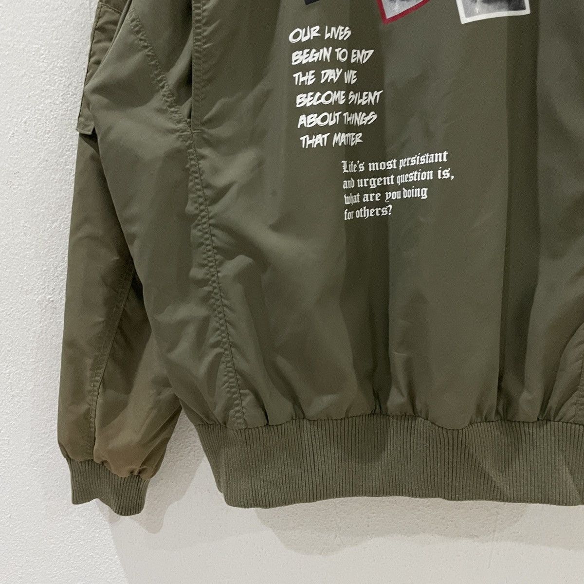 Japanese Brand Vintage Rise As 1ne Japan Art Bomber Jacket Size US XL / EU 56 / 4 - 10 Thumbnail