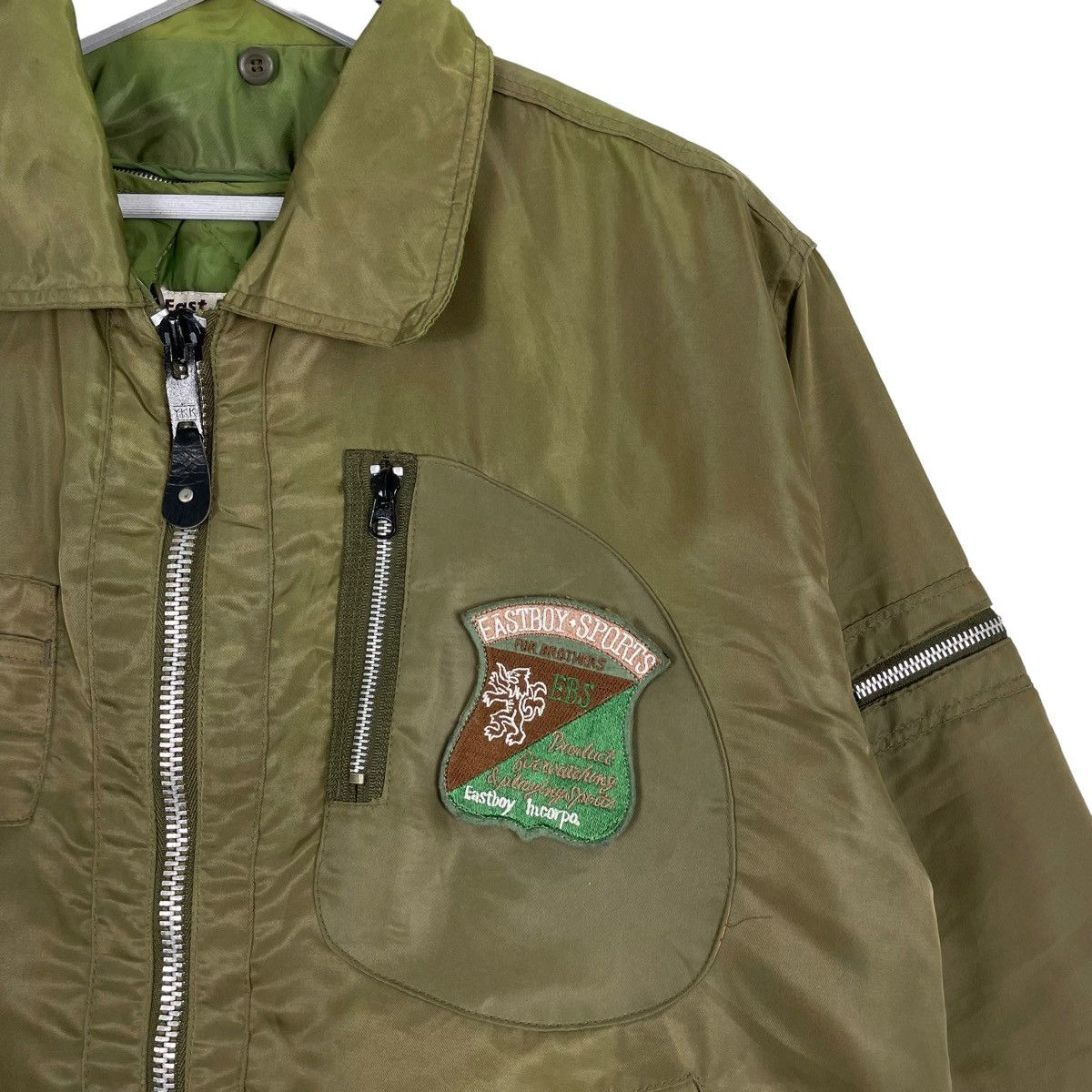 Buzz Rickson's × Japanese Brand 💥EAST BOY MA1 SPORT INCORPORATED RIOT BOMBER JACKET Size US M / EU 48-50 / 2 - 7 Thumbnail