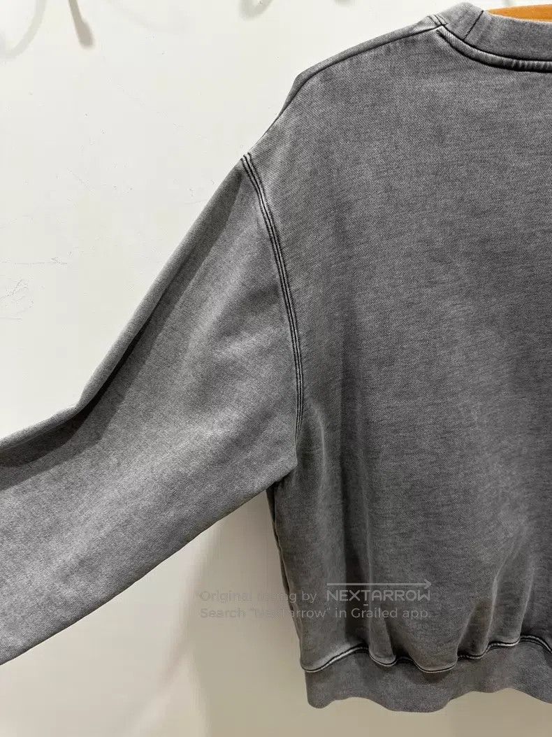Acne Studios Acne Studios Gray crewneck sweatshirt 100% organic cotton, Size S / US 4 / IT 40 - 6 Thumbnail