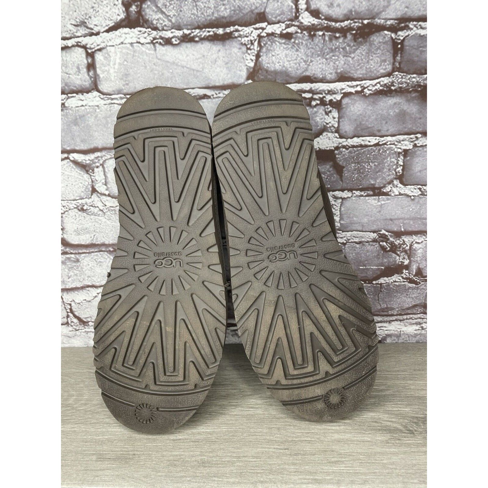Ugg UGG Kenton Brown Suede Fur Collapsible Slippers Shoes Men Sz Size US 11 / EU 44 - 6 Thumbnail