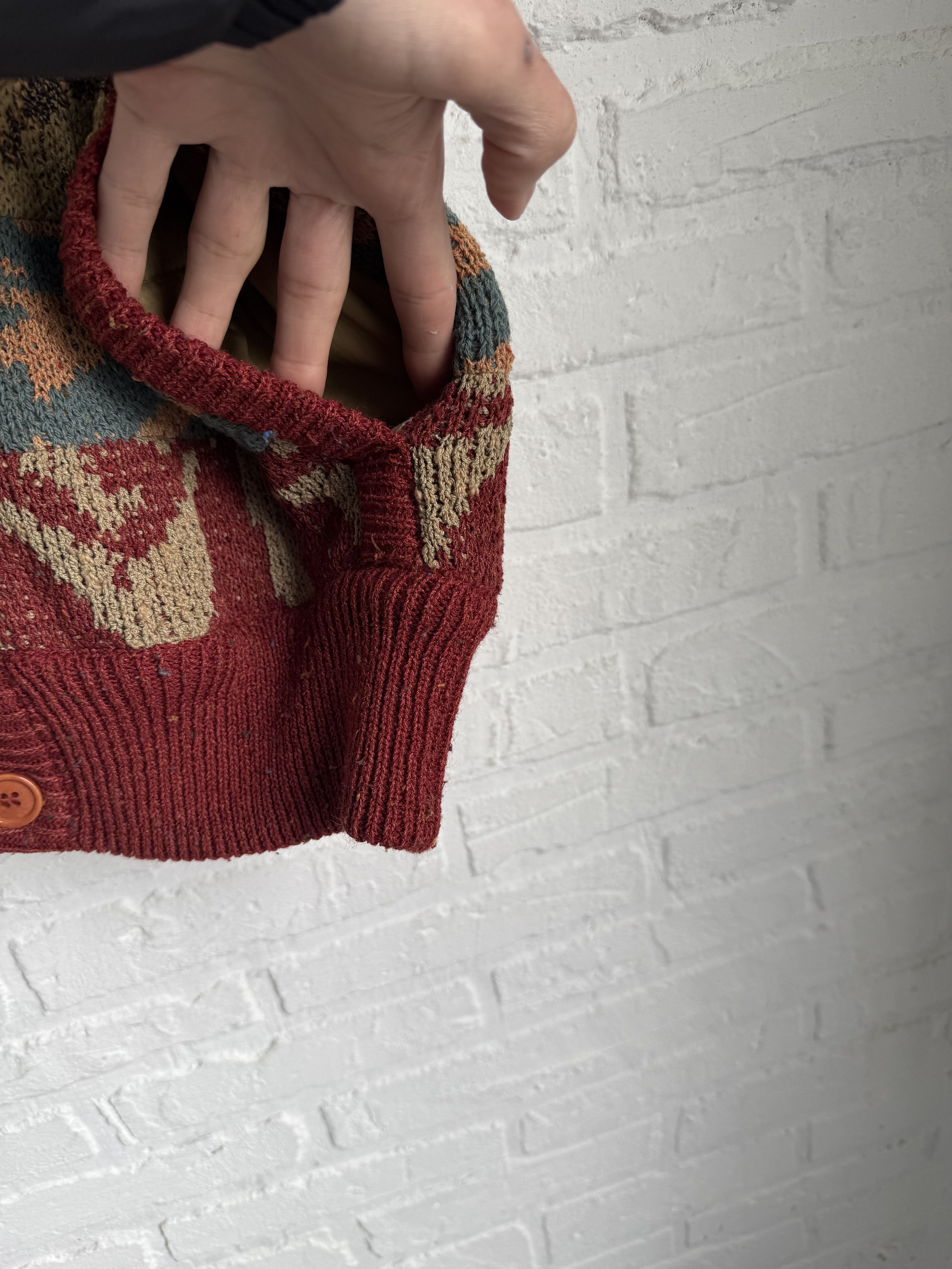 Missoni Vintage Missoni Uomo Reversible Vest Knit & Gilet jacket Size US S / EU 44-46 / 1 - 6 Thumbnail
