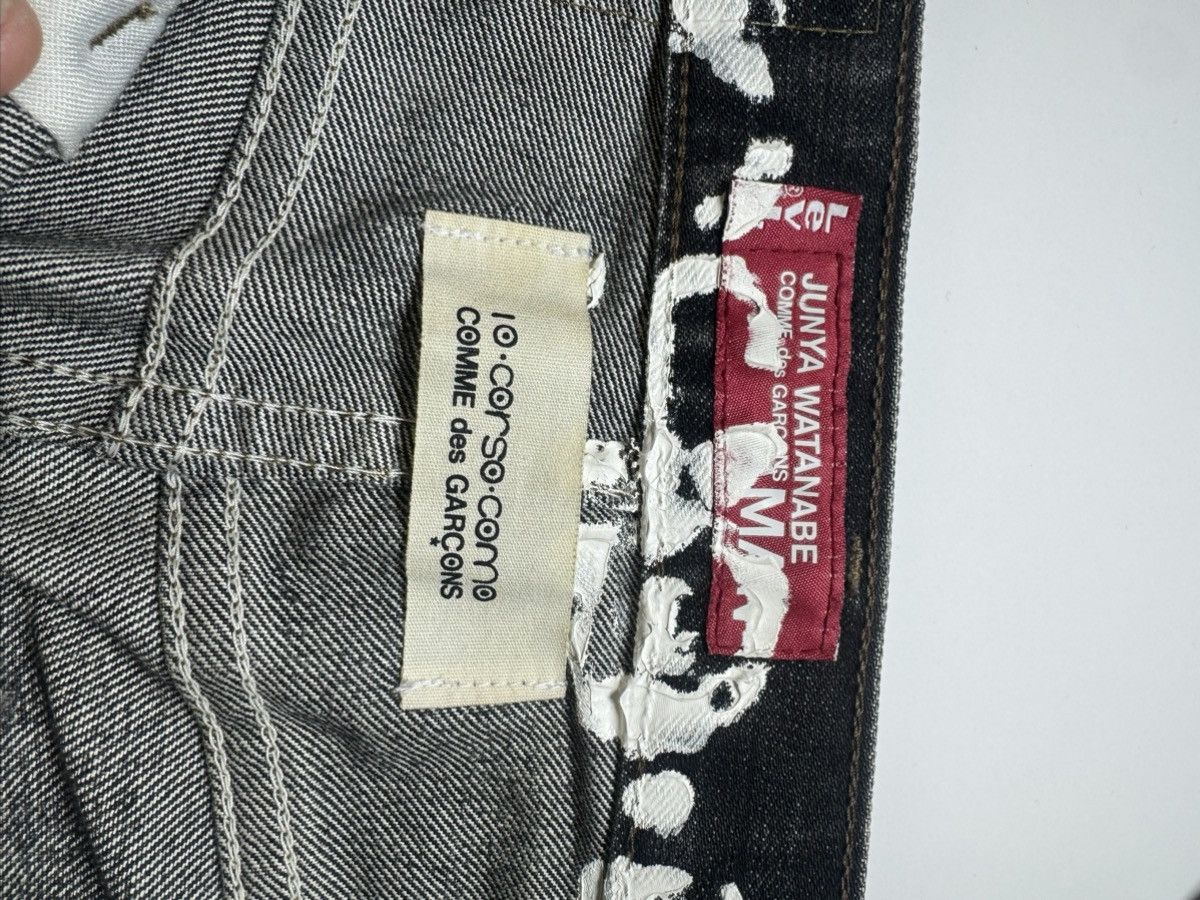 10 Corso Como × Comme des Garcons AD2001 Levis 503 Graffiti Denim Size US 28 / EU 44 - 3 Thumbnail