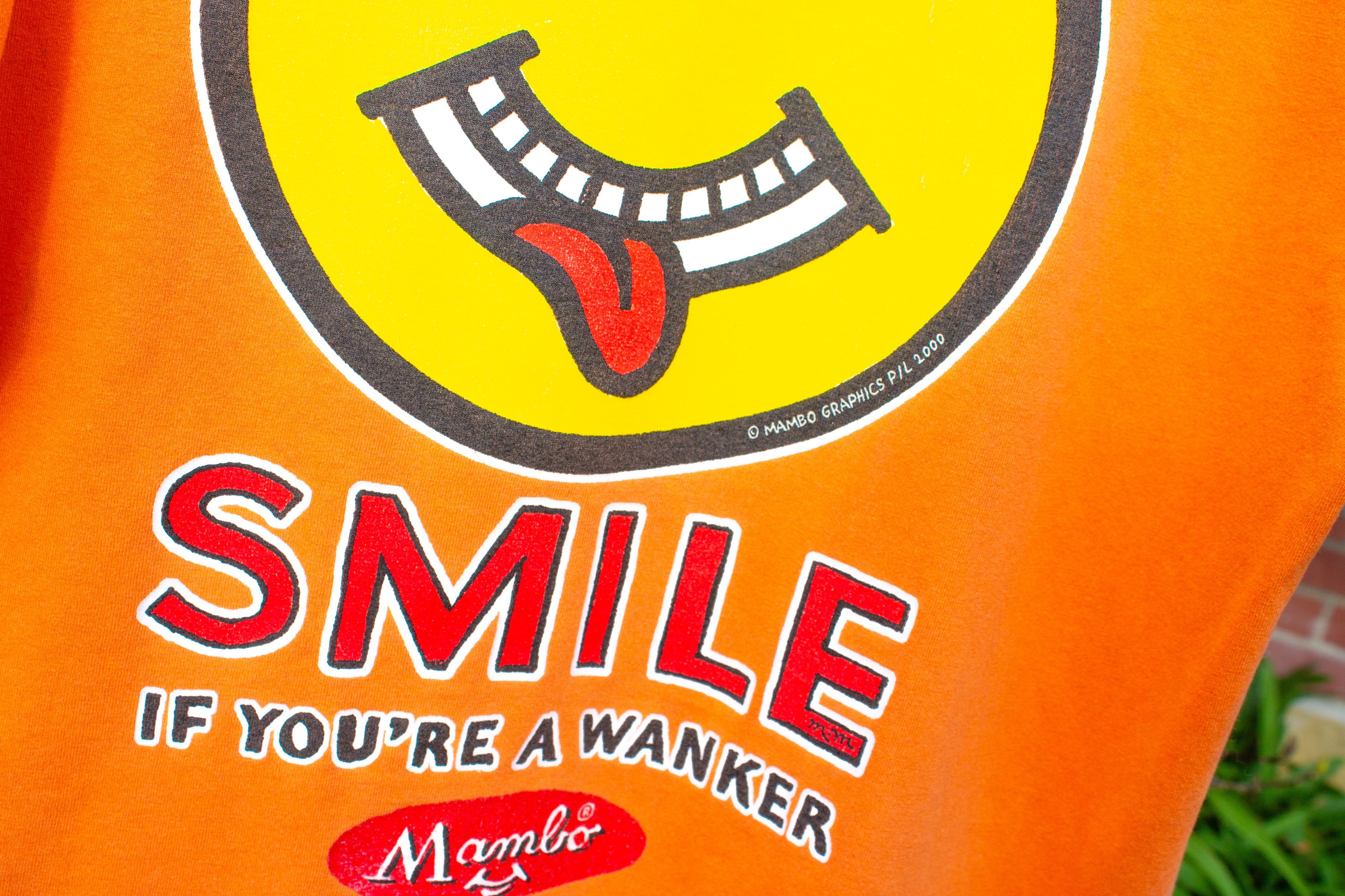 Mambo MAMBO Smile If You're A Wanker 2000 T-Shirt Size US M / EU 48-50 / 2 - 3 Thumbnail