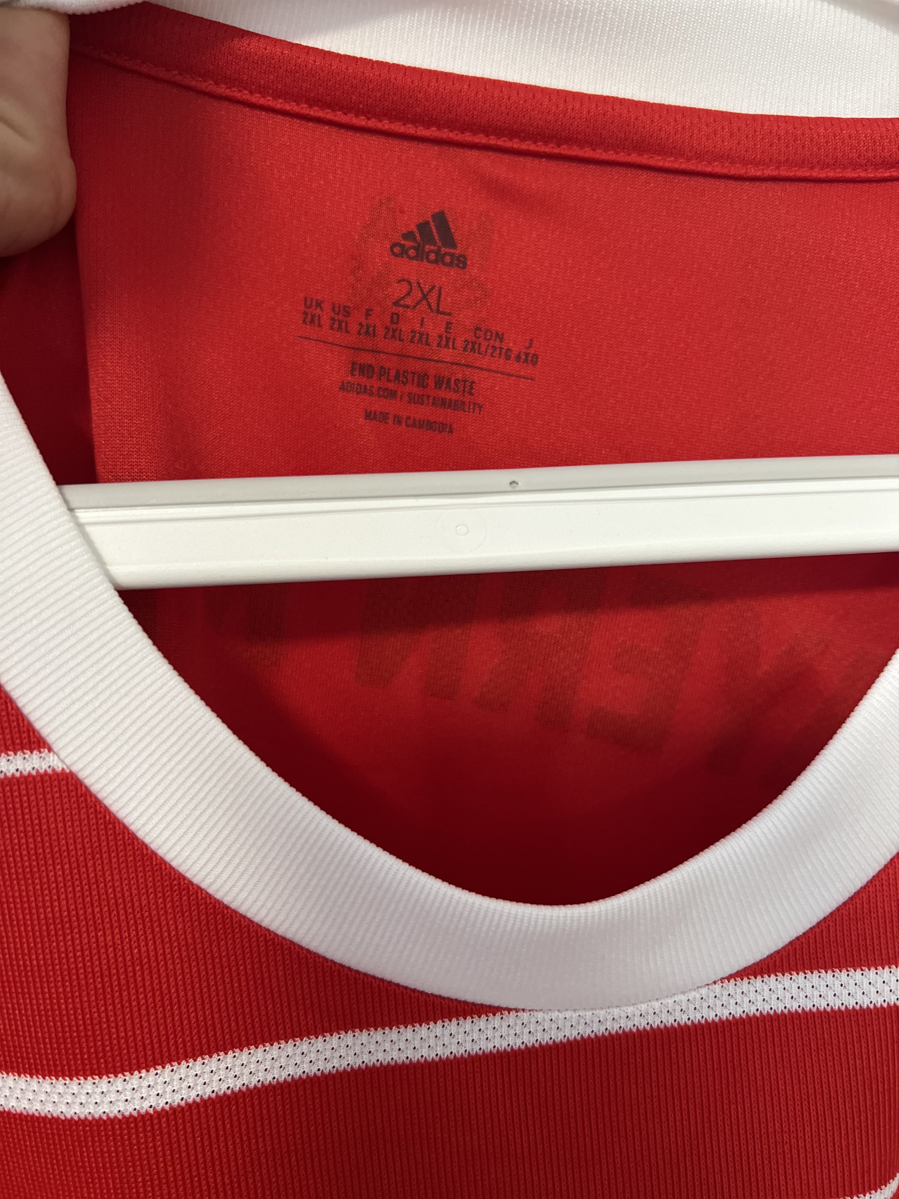 Adidas 2022-2023 FC BAYERN MUNCHEN HOME football jersey shirt Size US XXL / EU 58 / 5 - 7 Thumbnail