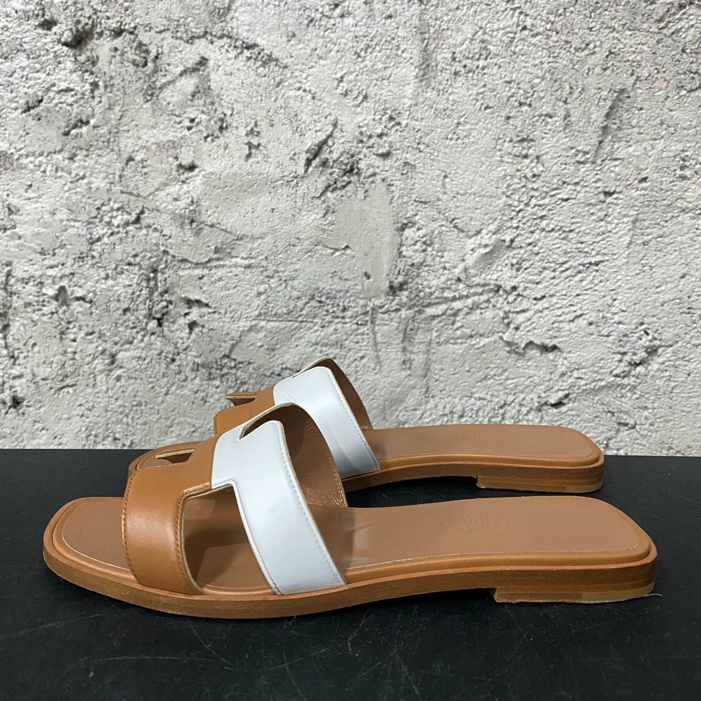 Hermes Hermes Colorblocked Slippers Women's 36 Size US 5.5 / IT 35.5 - 2 Thumbnail