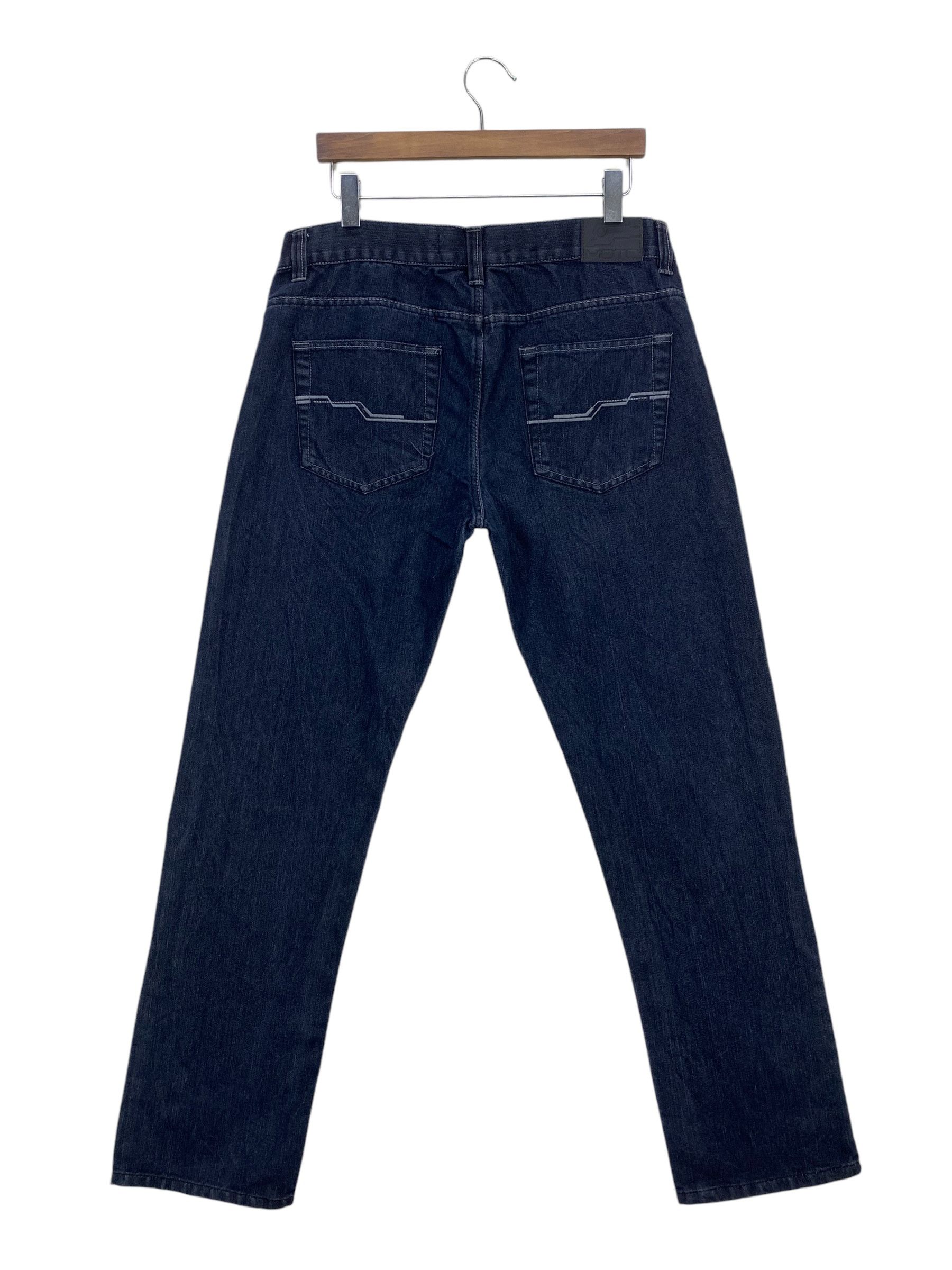 Japanese Brand Moto Baggy Denim Jeans Size US 34 / EU 50 - 1 Thumbnail