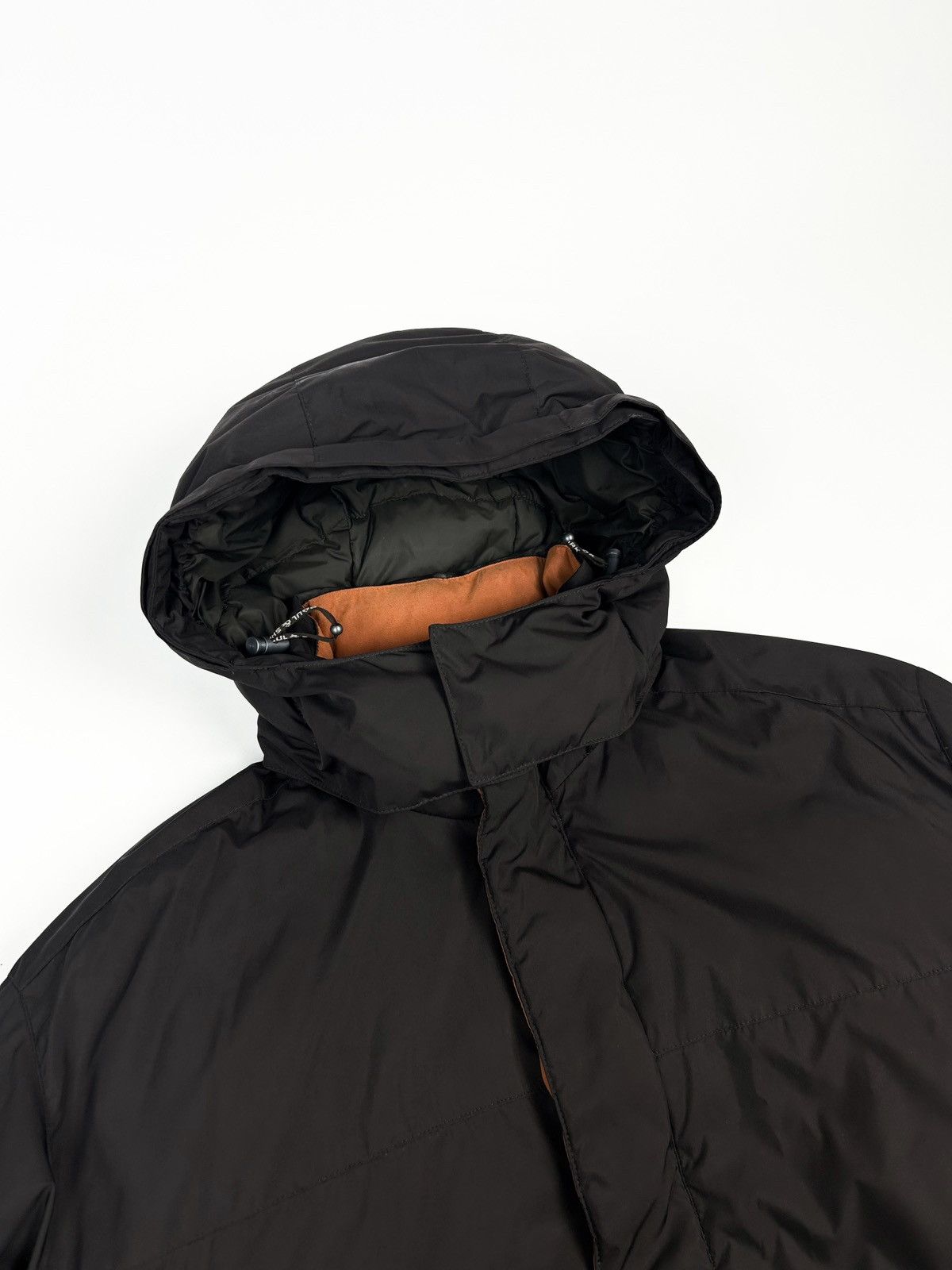 Brunello Cucinelli Paul Shark brown down puffer jacket Size US M / EU 48-50 / 2 - 8 Thumbnail