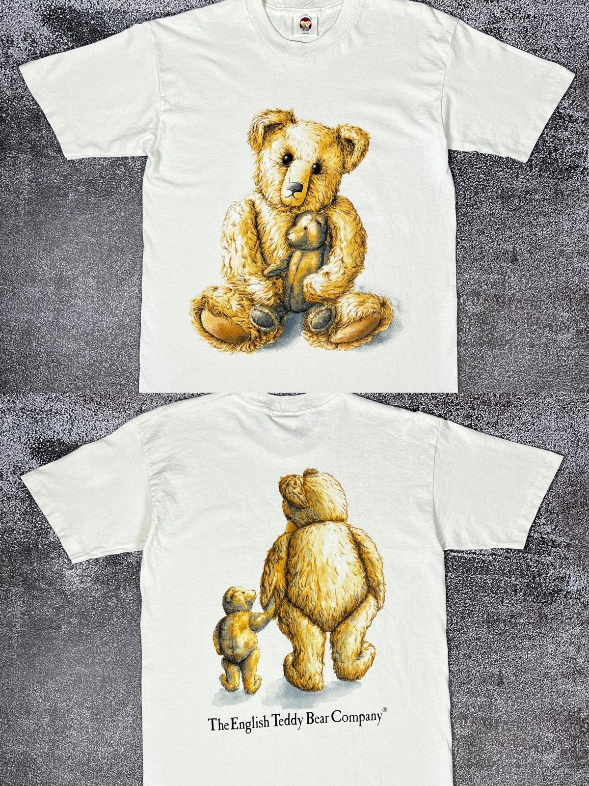 Vintage 80s/90s English Teddy Bear Company double side print