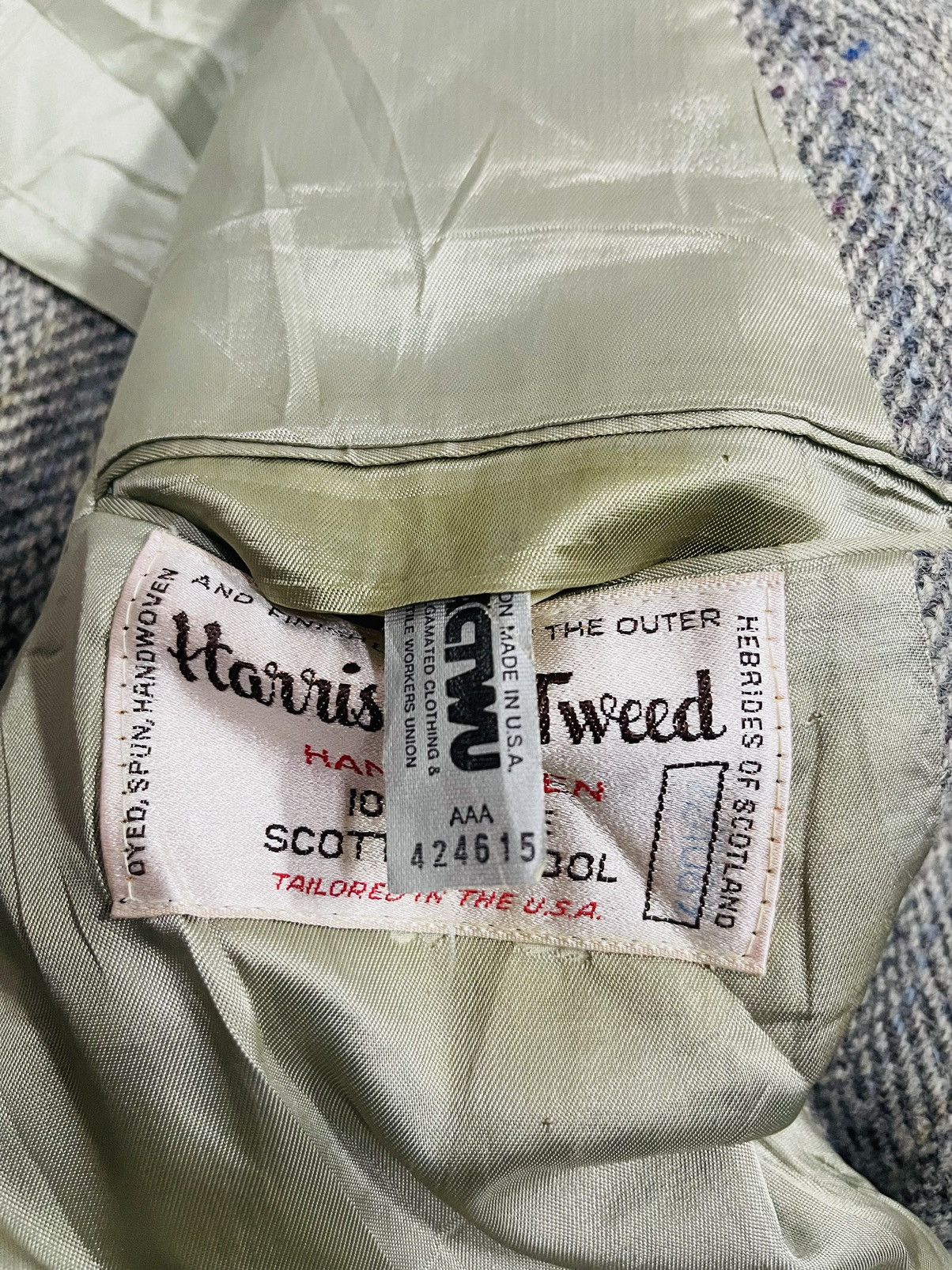 Harris Tweed Harris Tweed Wool Blazer (17) Size US L / EU 52-54 / 3 - 5 Thumbnail