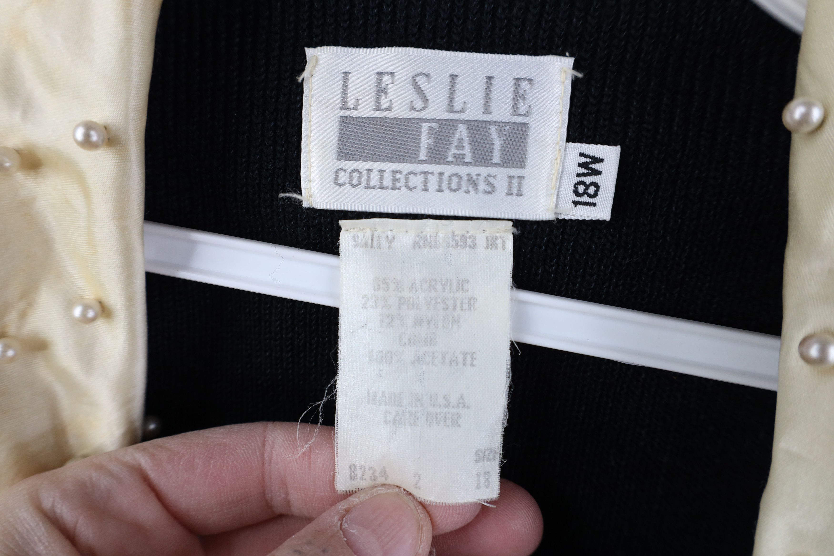 Vintage Vintage 80s 90s Double Breasted Sweater Blazer Jacket USA Size XXL / US 16-18 / IT 52-54 - 6 Thumbnail