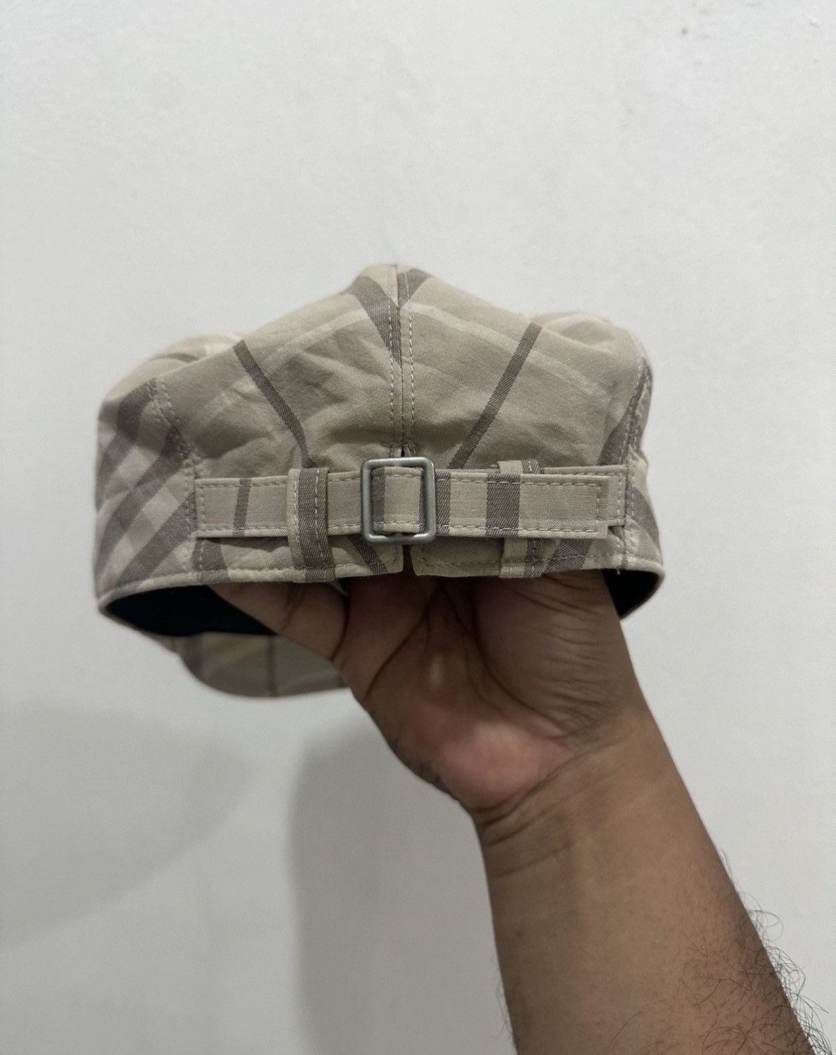Burberry VTG Burberry Golf Nova Checked Hat Size ONE SIZE - 3 Thumbnail