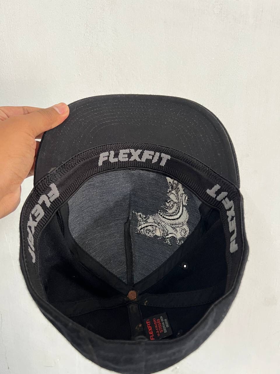 If Six Was Nine No Fear Skull Archive Fitted Hat Size ONE SIZE - 7 Thumbnail