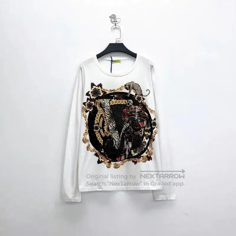 Versace Versace Men's Long Sleeve Medusa Tee . Size US XXL / EU 58 / 5 - 1 Thumbnail