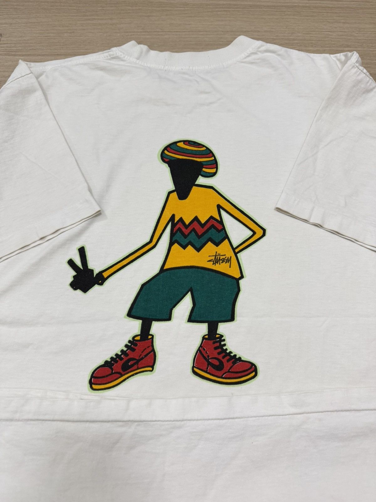 Other Vintage 90s stussy tee Size US L / EU 52-54 / 3 - 1 Thumbnail