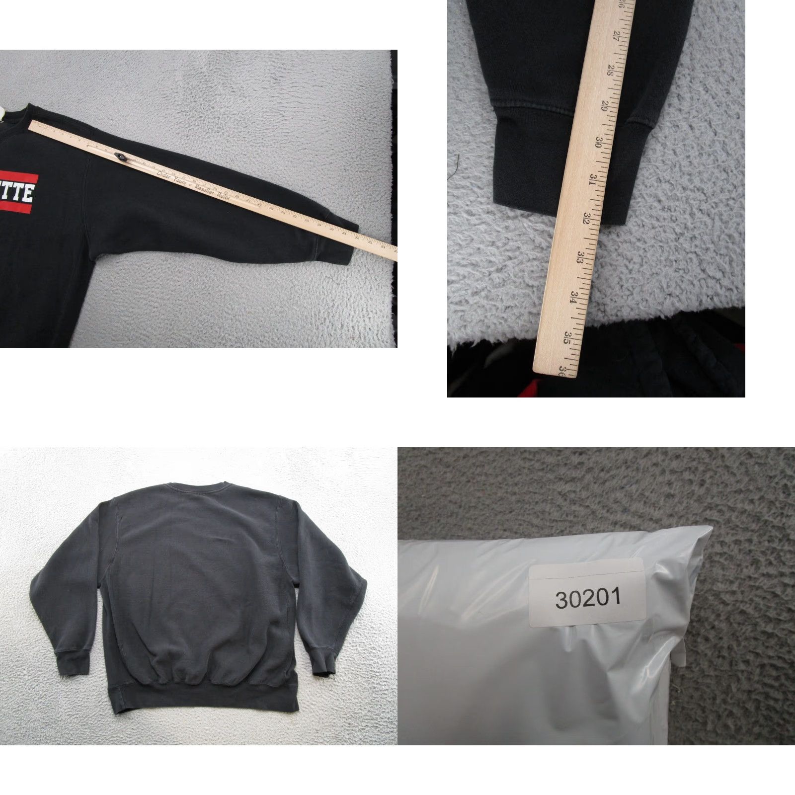 Vintage VTG MV Sport Sweatshirt Mens XL Black Pro Wave Heavy Pullover Long Sleeve All Seasons Hooded Sports Christmas 90s Mens Size US XL / EU 56 / 4 - 8 Thumbnail