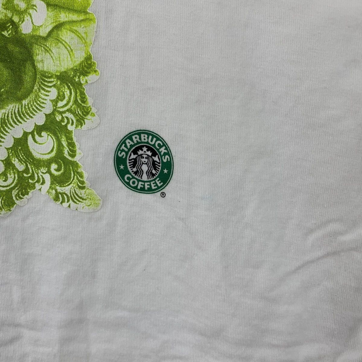 Vintage STARBUCKS BALI COLLECTION Aboriginal Goddess Tee Shirt Top Size S / US 4 / IT 40 - 7 Thumbnail
