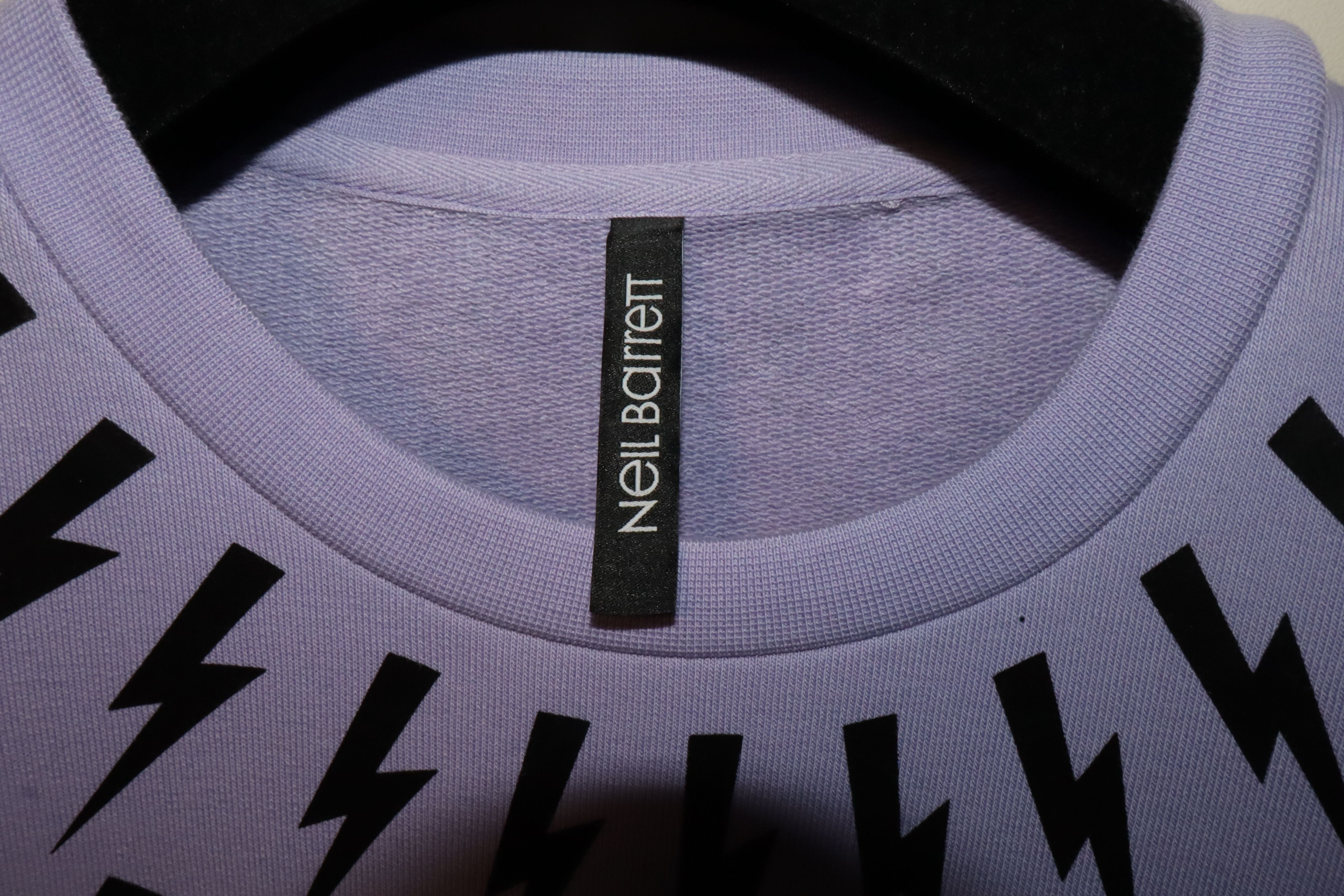 Neil Barrett Neil Barrett bolt print sweatshirt Size US L / EU 52-54 / 3 - 3 Thumbnail