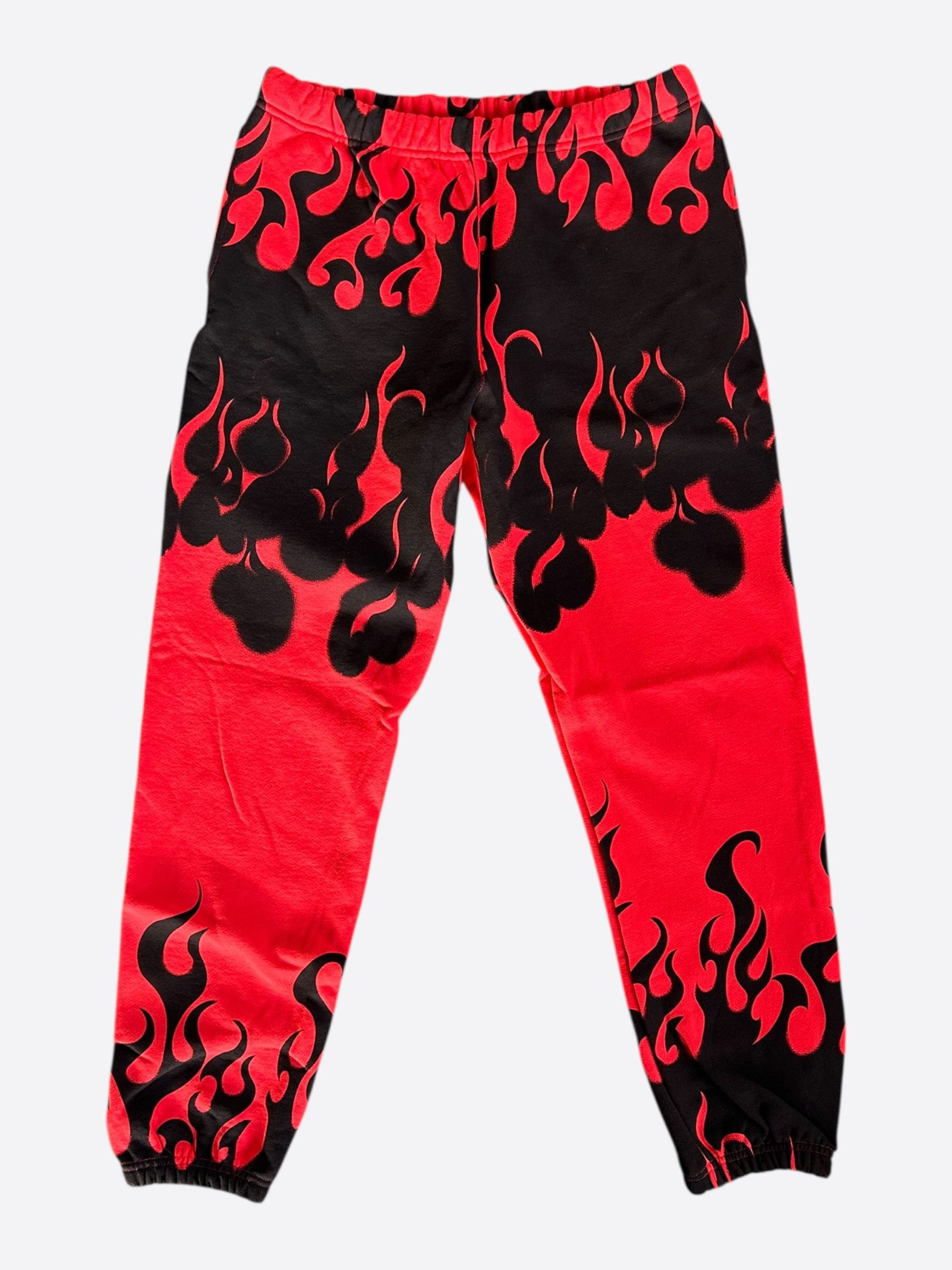 Gallery Dept. Gallery Dept Red & Black Flame Sweatpants Size US 34 / EU 50 - 1 Thumbnail