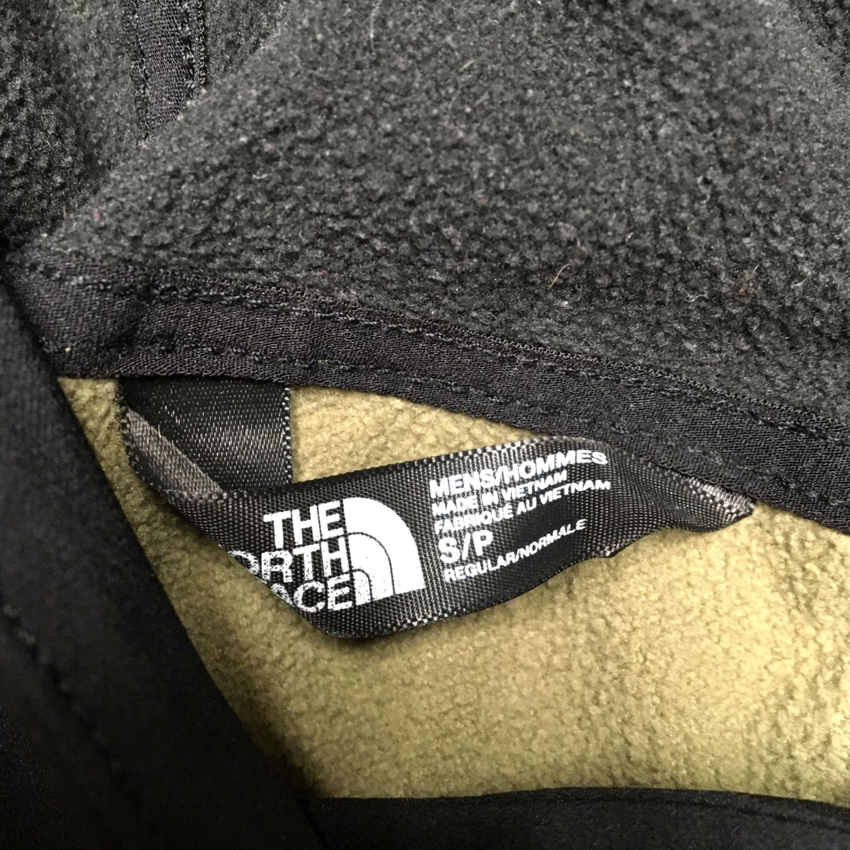 The North Face The North Face Hoodie Mens S OD Green Black Fleece Pullover Tekno Fresh Hooded Pockets Zip Size US S / EU 44-46 / 1 - 6 Thumbnail