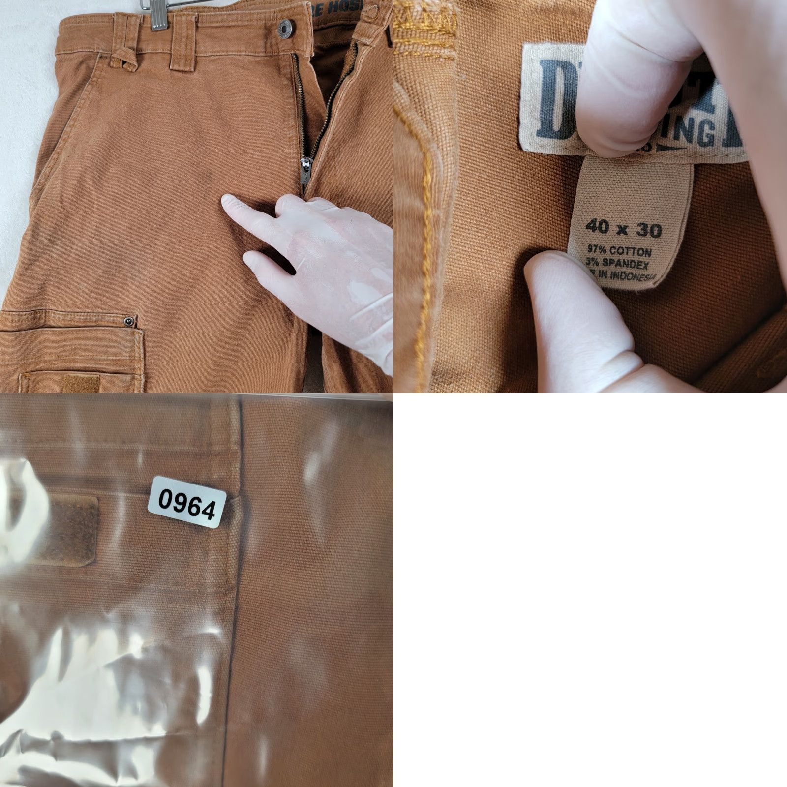 Vintage Duluth Fire Hose Cargo Carpenter Pants Brown Men 40x30 Pants Mens Brown 40x30 Cargo Fire Hose Duluth Size US 40 / EU 56 - 10 Thumbnail