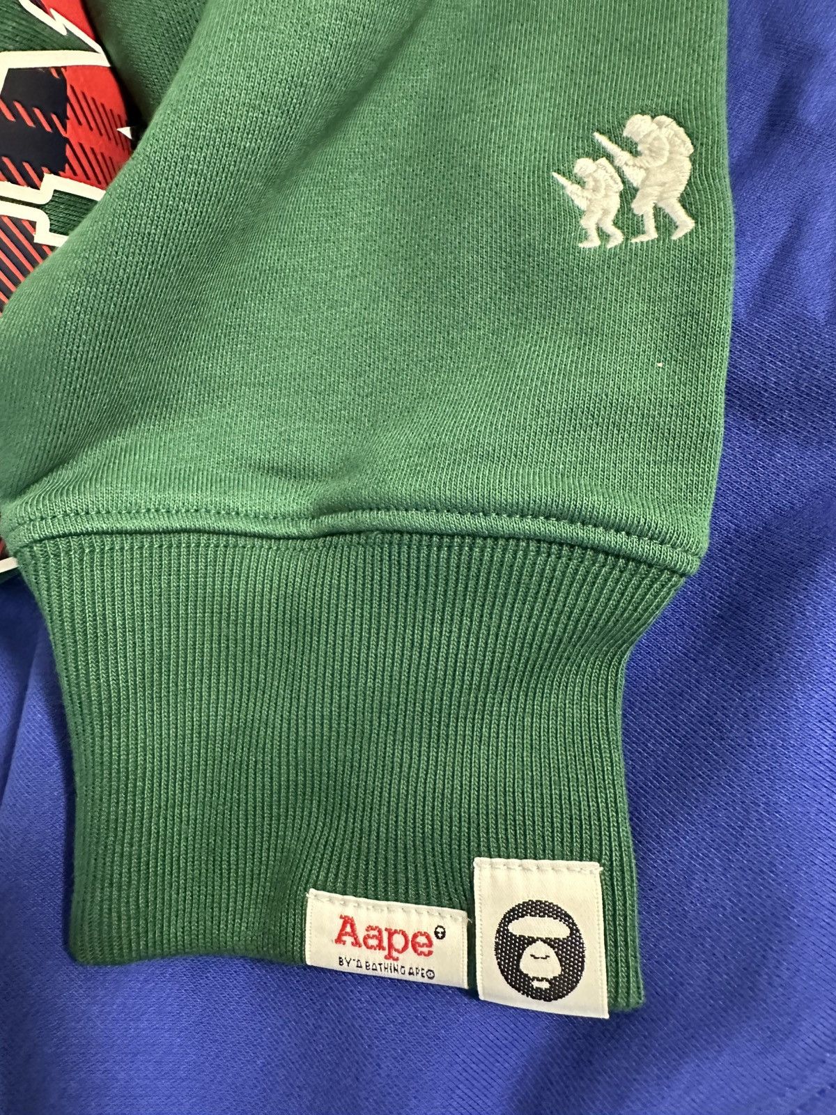 Aape × Bape AAPE by A Bathing Ape 1/4 Zip Sweatshirt. New & Authentic Size US XXS / EU 40 - 6 Thumbnail