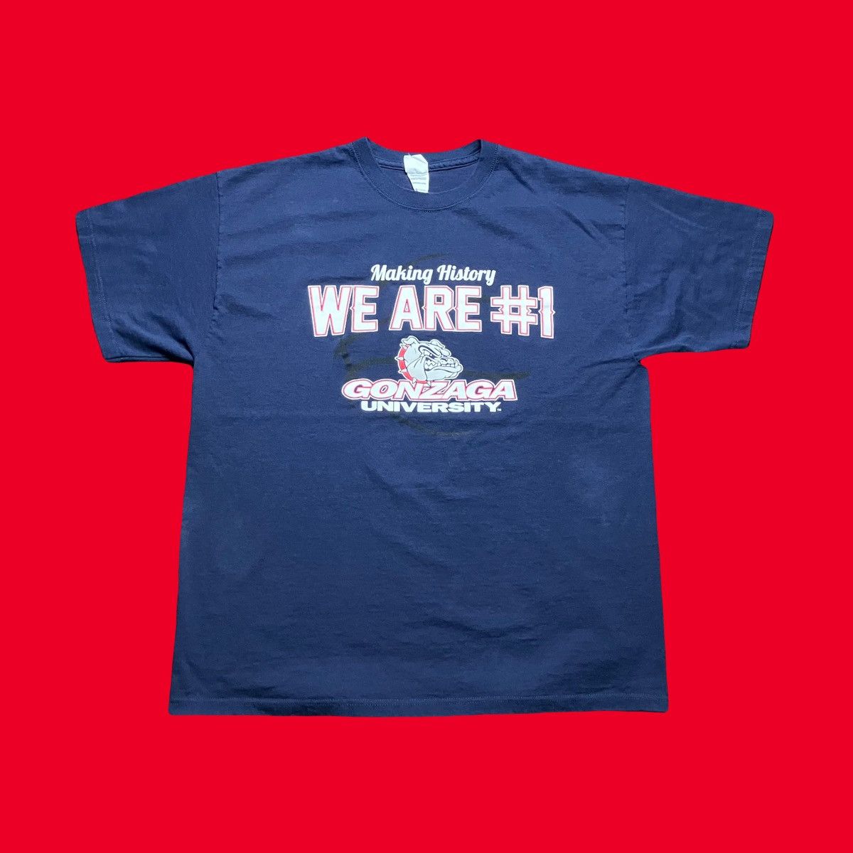 Delta × NCAA Gonzaga Bulldogs College T Shirt Size US XL / EU 56 / 4 - 1 Thumbnail
