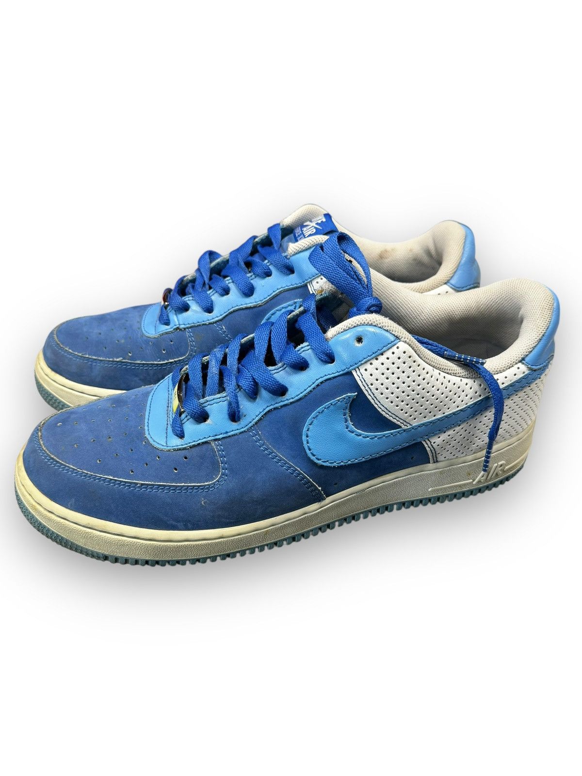 Nike Nike Air Force 1 07’ University Blue size 10.5 vtg Size US 10.5 / EU 43-44 - 1 Thumbnail