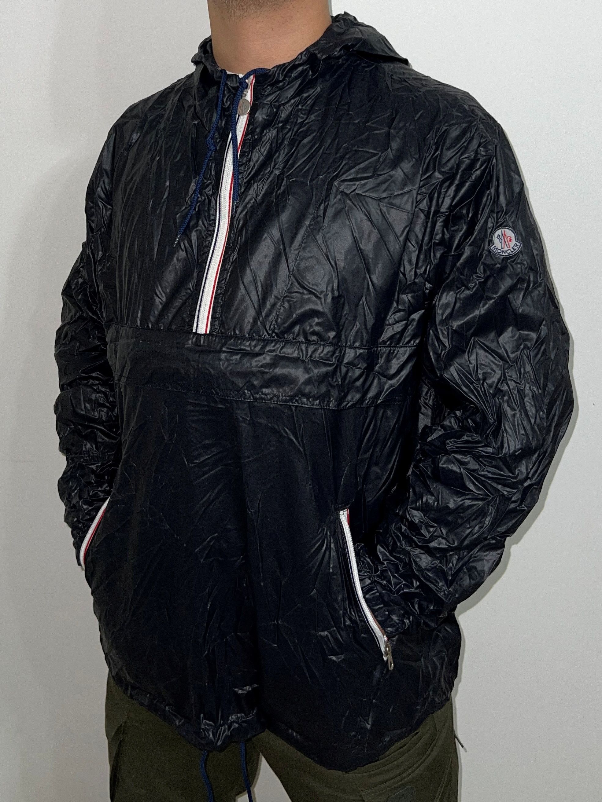 Moncler VINTAGE Y2K MONCLER NYLON ANORAK WINDBREAKER RAINCOAT JACKET Size US XXL / EU 58 / 5 - 2 Thumbnail